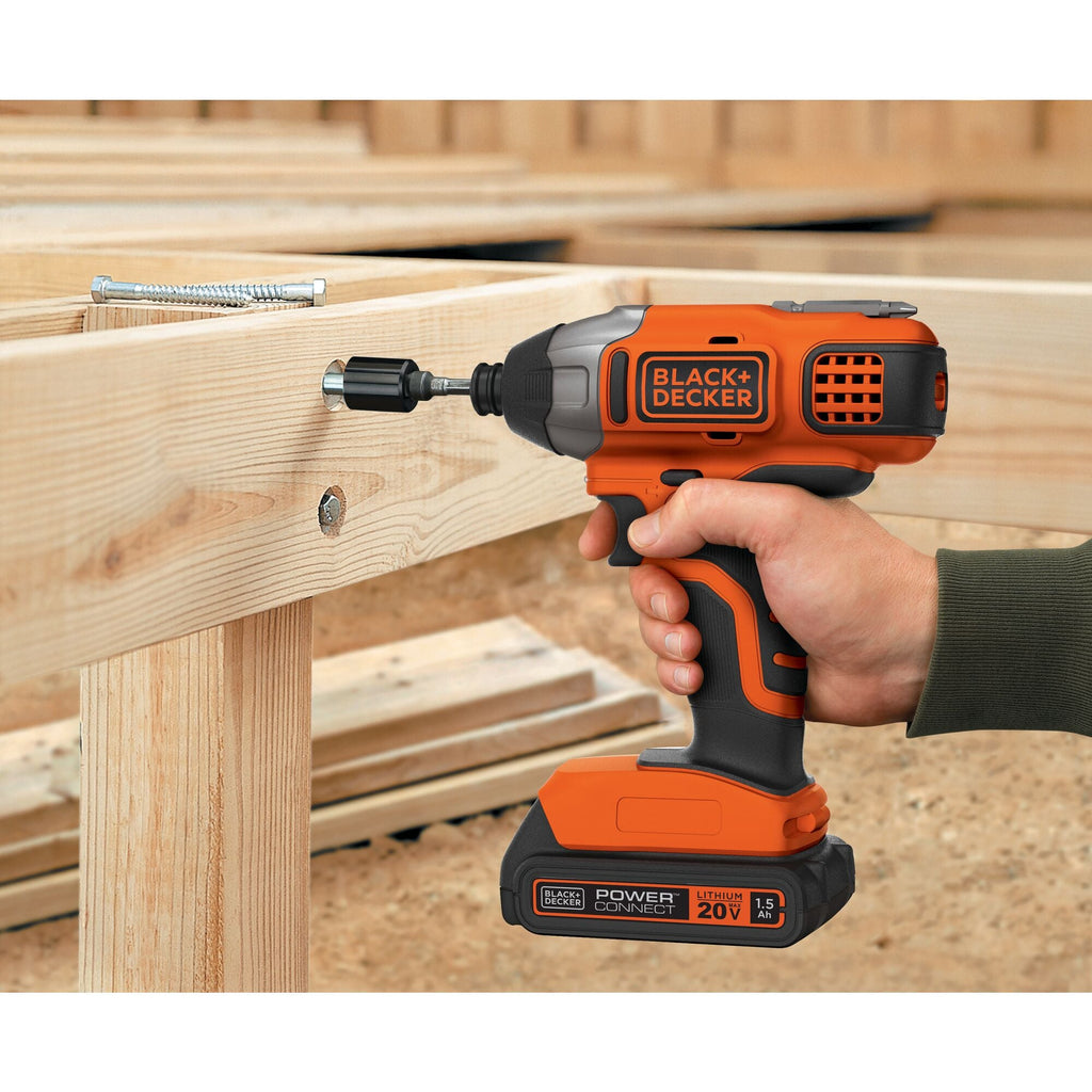 20V MAX* POWERCONNECT™ 1/4 Inch Cordless Impact Driver, Battery and Charger Included