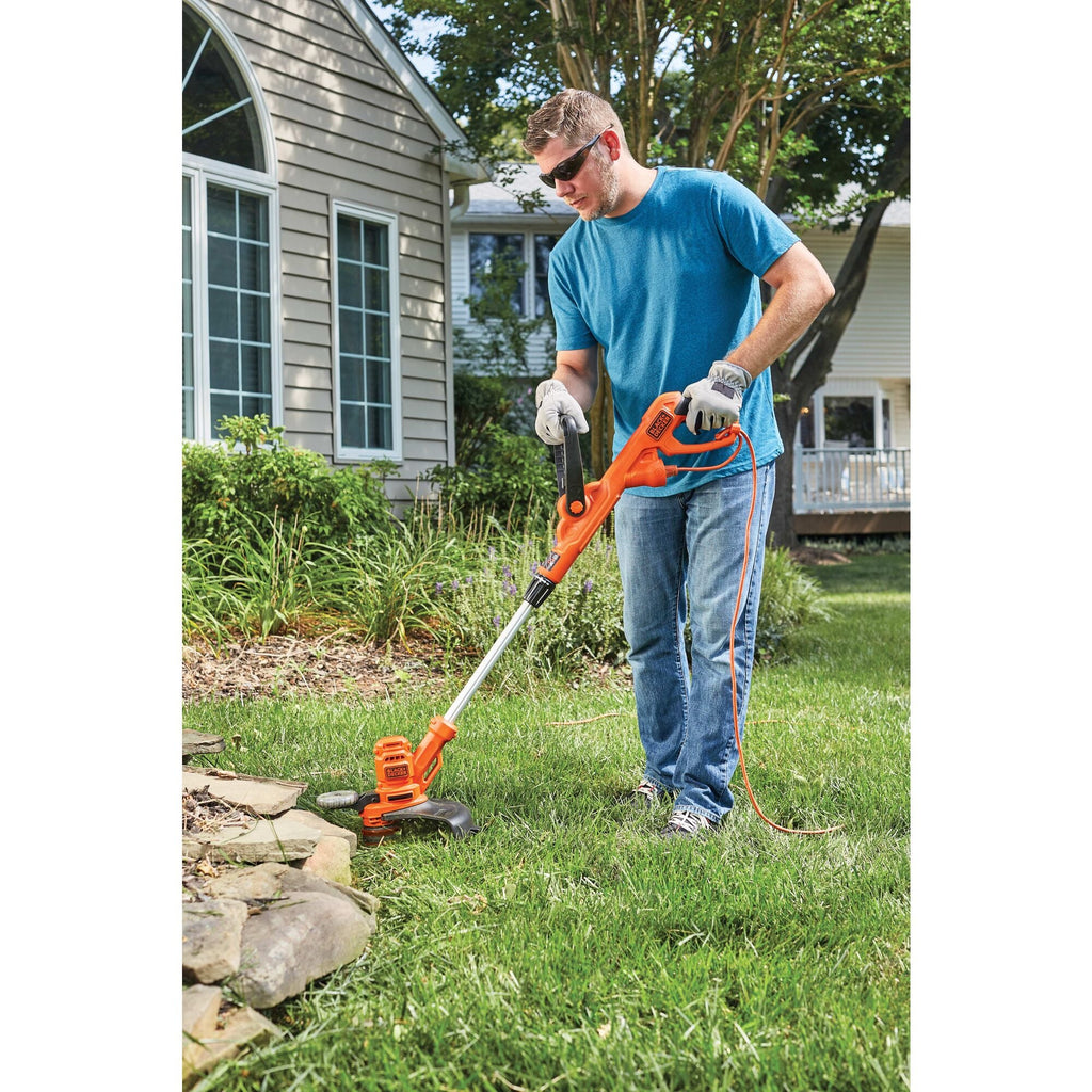 2 in 1 String Trimmer/Edger Weed Wacker, 6.5-Amp, 14-Inch Auto Feed