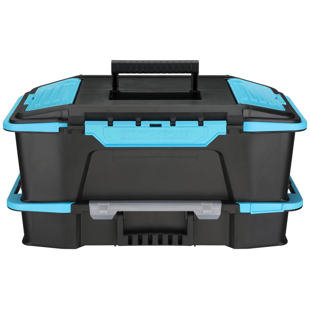 19 inch  2 in 1 Stackable Storage Caddy and Organizer