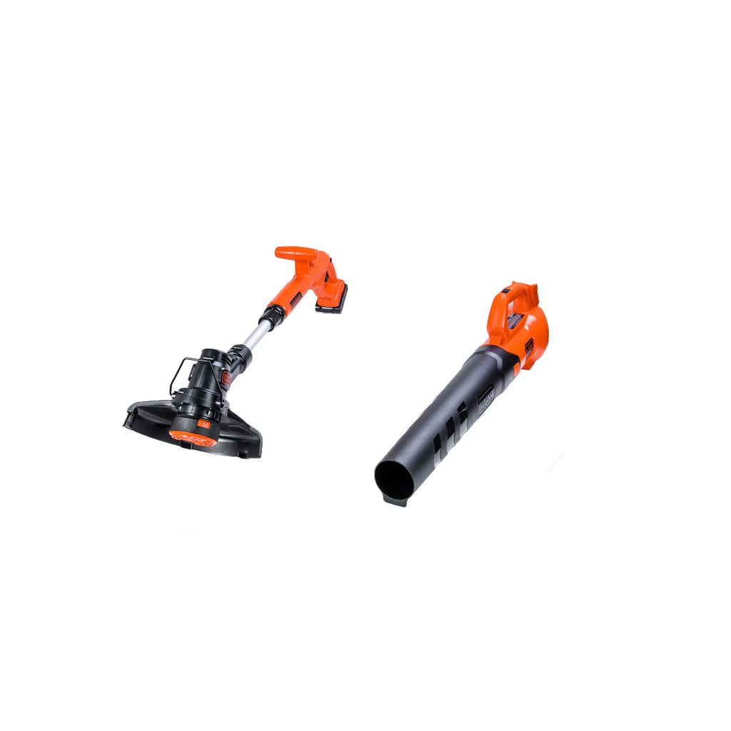 20V MAX* POWERCONNECT™ Cordless Axial Leaf Blower and String Trimmer Combo Kit, Battery and Charger Included