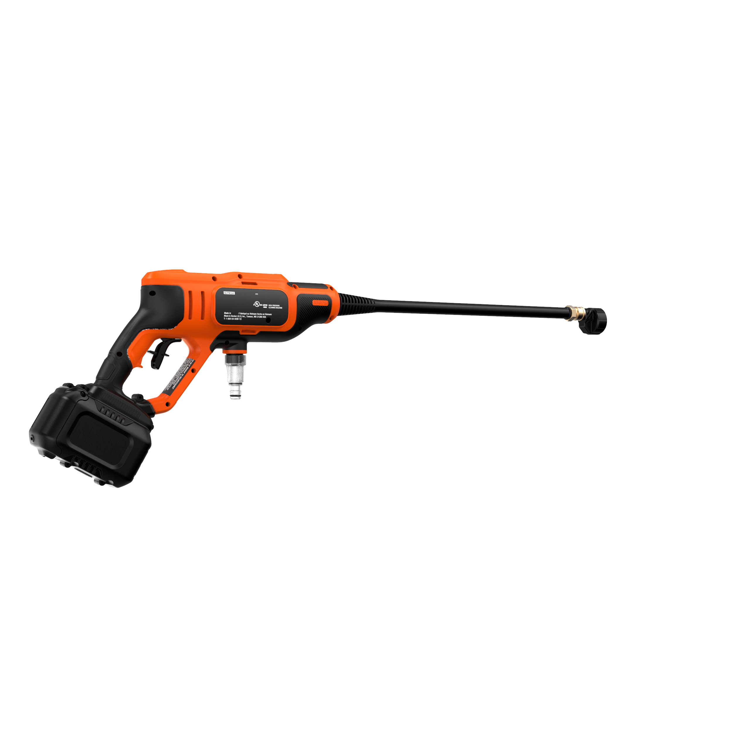 20V MAX* Cordless Power Cleaner Kit, 350 PSI, 1/2 GPM