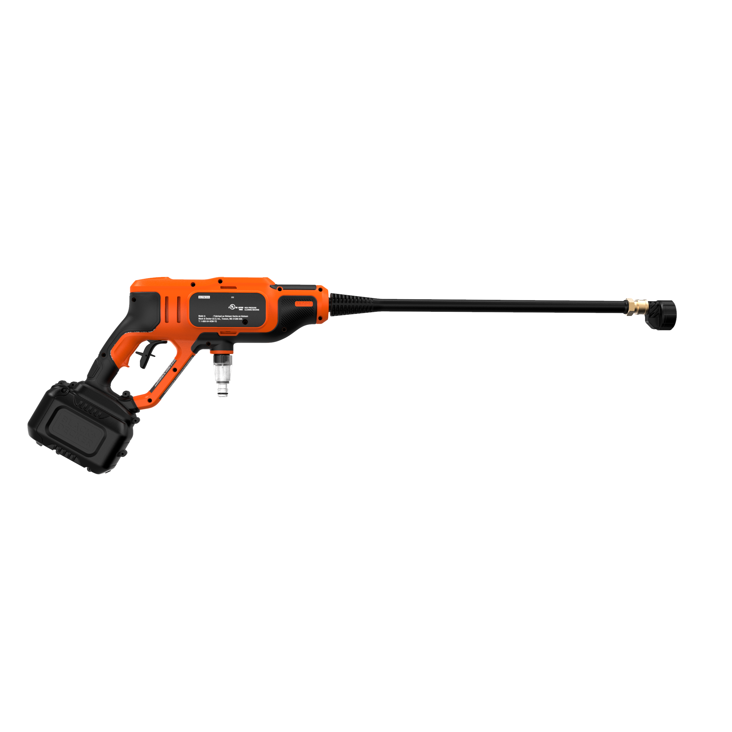 20V MAX* Cordless Power Cleaner Kit, 350 PSI, 1/2 GPM