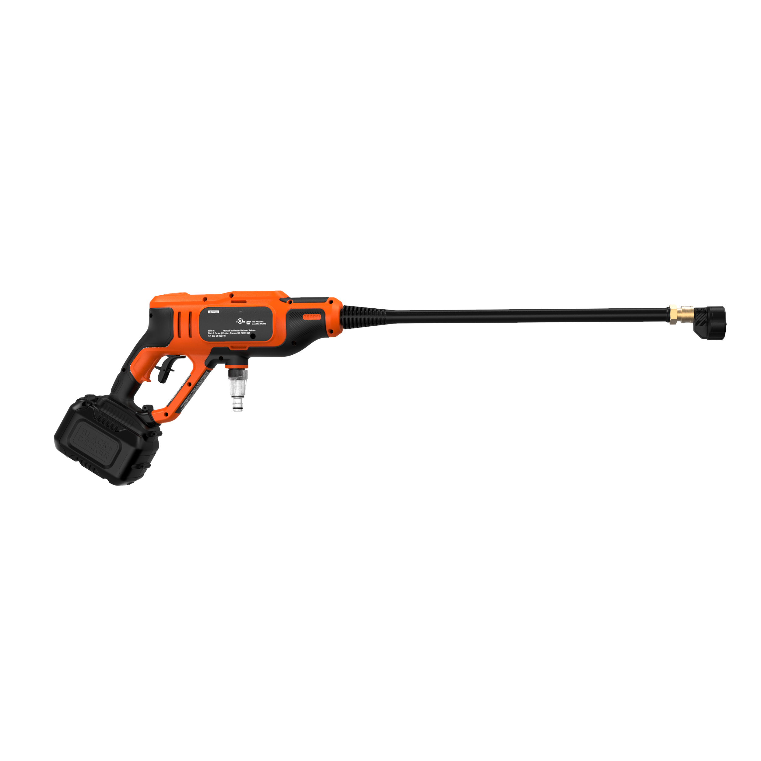 20V MAX* Cordless Power Cleaner Kit, 350 PSI, 1/2 GPM