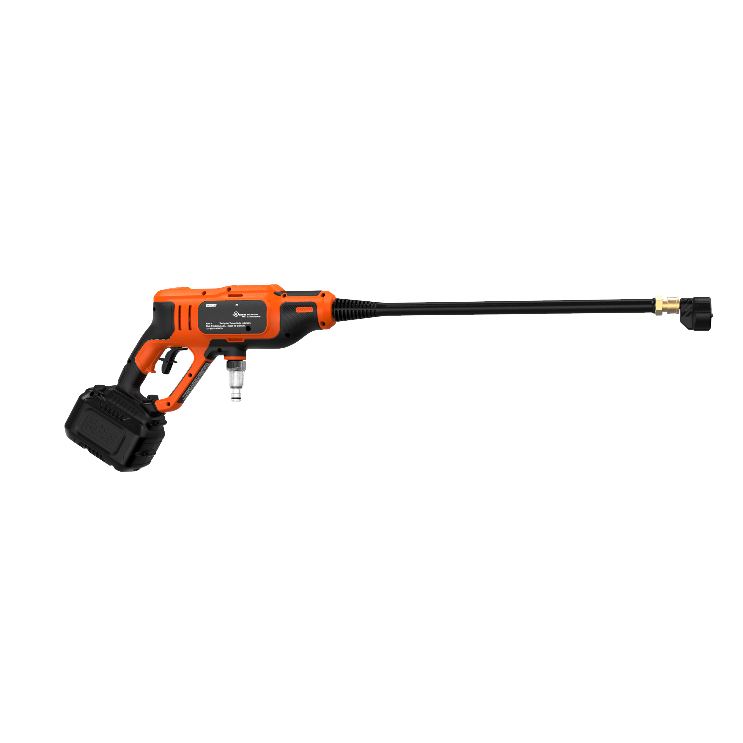 20V MAX* Cordless Power Cleaner Kit, 350 PSI, 1/2 GPM