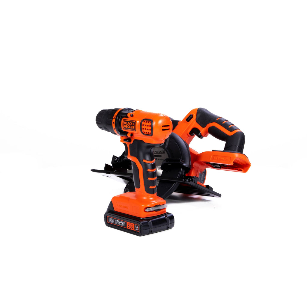 20V MAX* POWERCONNECT™ Cordless Drill/Driver and Circular Saw Combo Kit, Battery and Charger Included