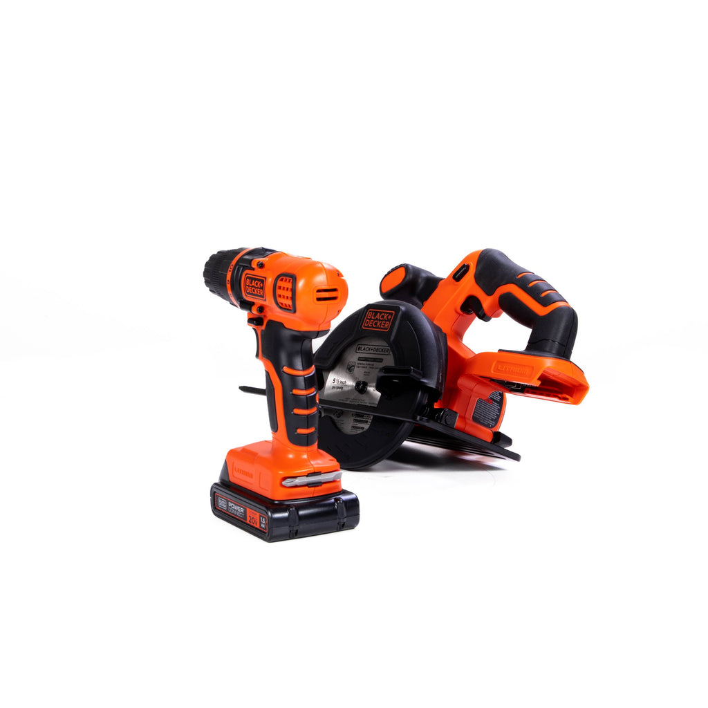 20V MAX* POWERCONNECT™ Cordless Drill/Driver and Circular Saw Combo Kit, Battery and Charger Included