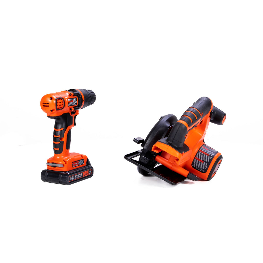20V MAX* POWERCONNECT™ Cordless Drill/Driver and Circular Saw Combo Kit, Battery and Charger Included
