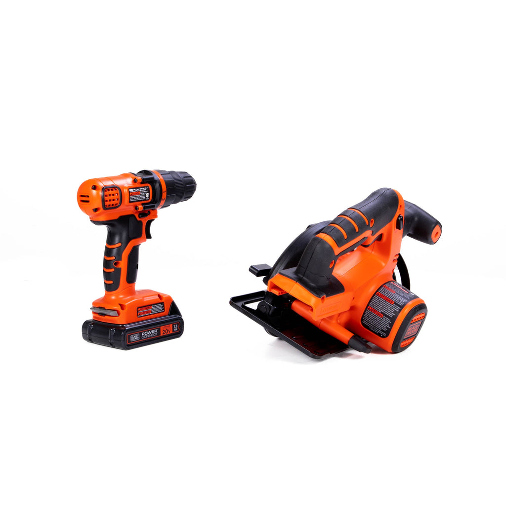 20V MAX* POWERCONNECT™ Cordless Drill/Driver and Circular Saw Combo Kit, Battery and Charger Included