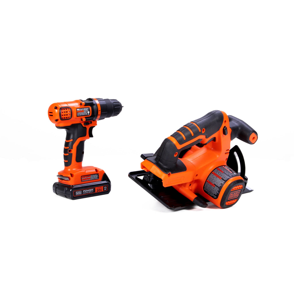 20V MAX* POWERCONNECT™ Cordless Drill/Driver and Circular Saw Combo Kit, Battery and Charger Included