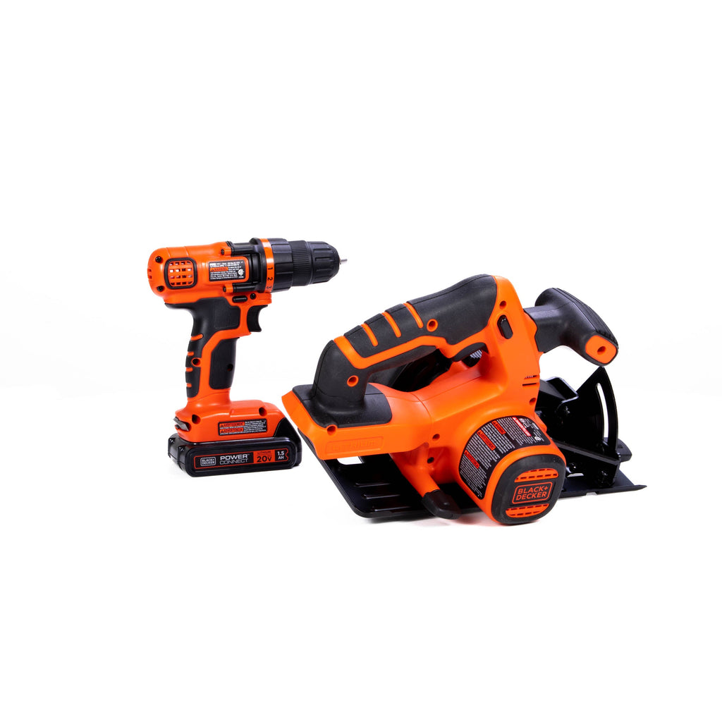 20V MAX* POWERCONNECT™ Cordless Drill/Driver and Circular Saw Combo Kit, Battery and Charger Included