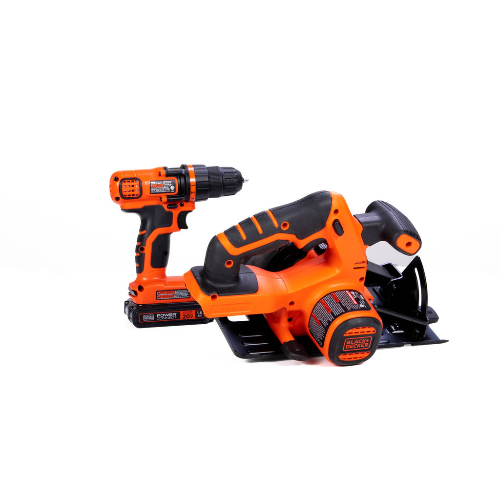 20V MAX* POWERCONNECT™ Cordless Drill/Driver and Circular Saw Combo Kit, Battery and Charger Included