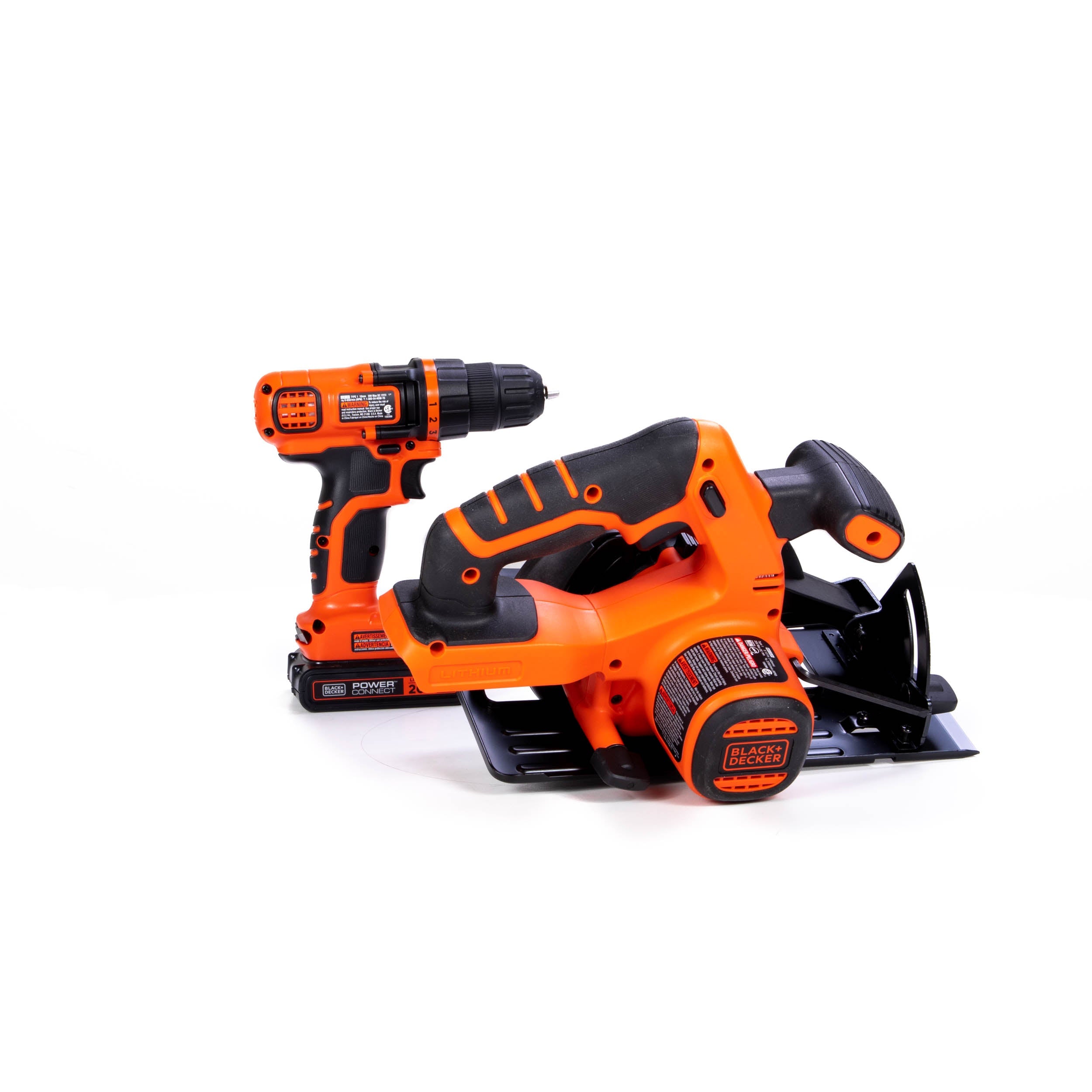20V MAX* POWERCONNECT™ Cordless Drill/Driver and Circular Saw Combo Kit, Battery and Charger Included
