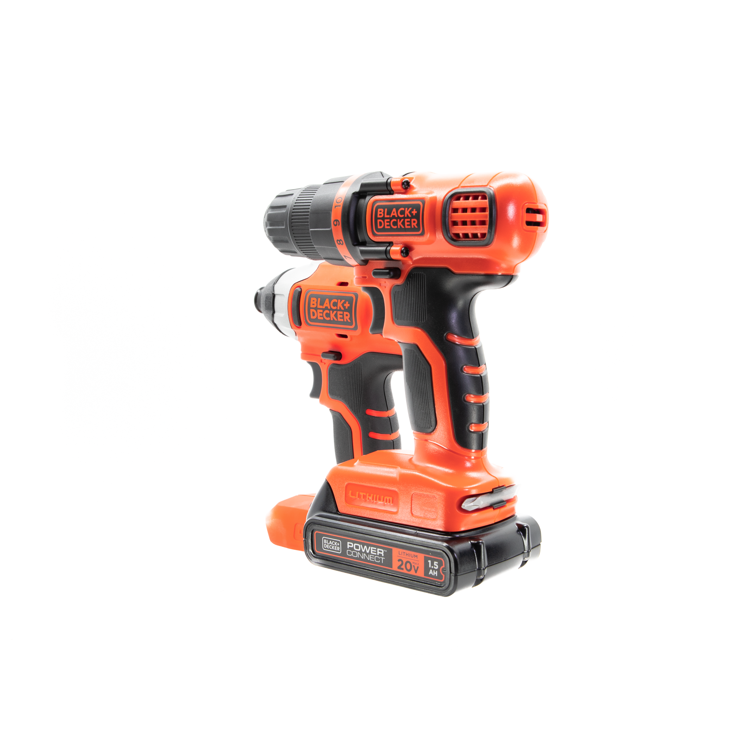 20V MAX* POWERCONNECT™ Cordless Drill and Impact Driver Combo Kit, Battery and Charger Included