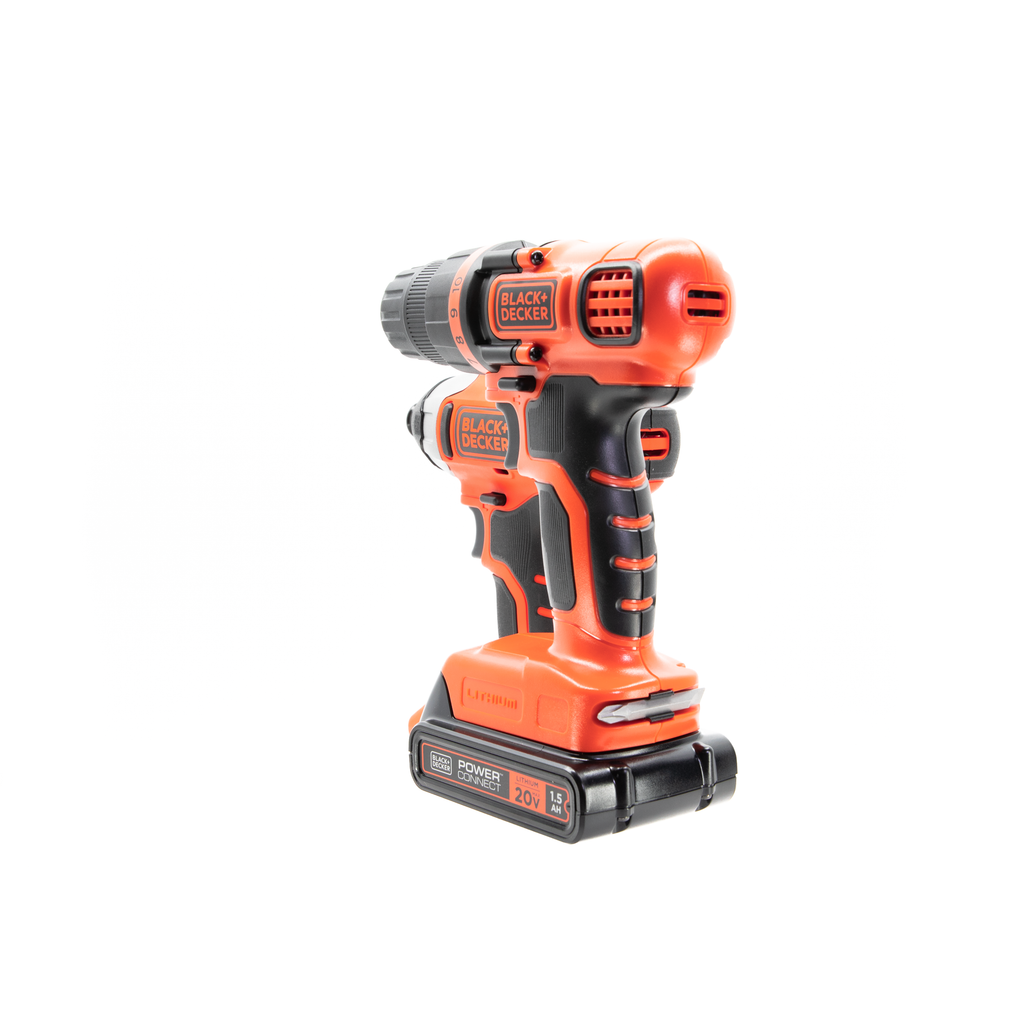 20V MAX* POWERCONNECT™ Cordless Drill and Impact Driver Combo Kit, Battery and Charger Included