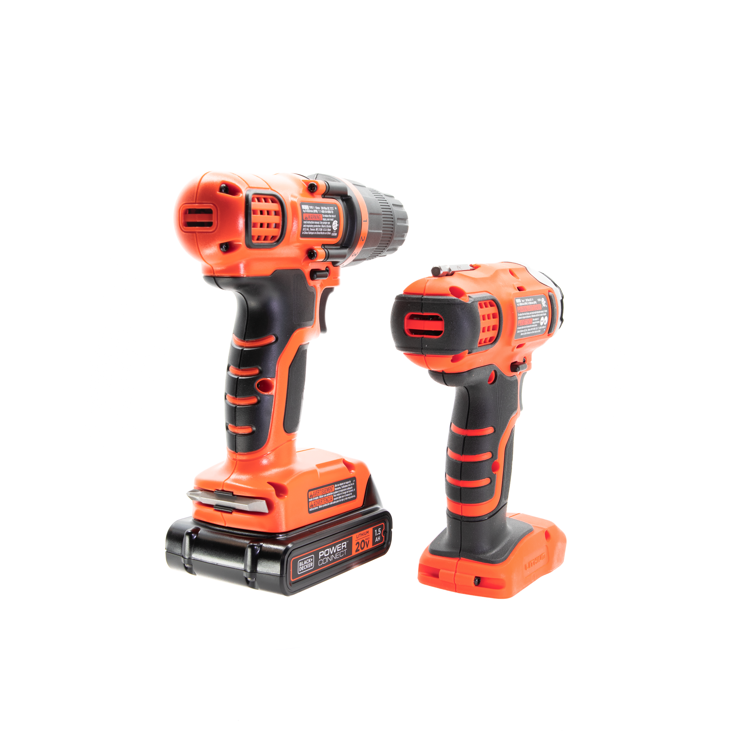 20V MAX* POWERCONNECT™ Cordless Drill and Impact Driver Combo Kit, Battery and Charger Included