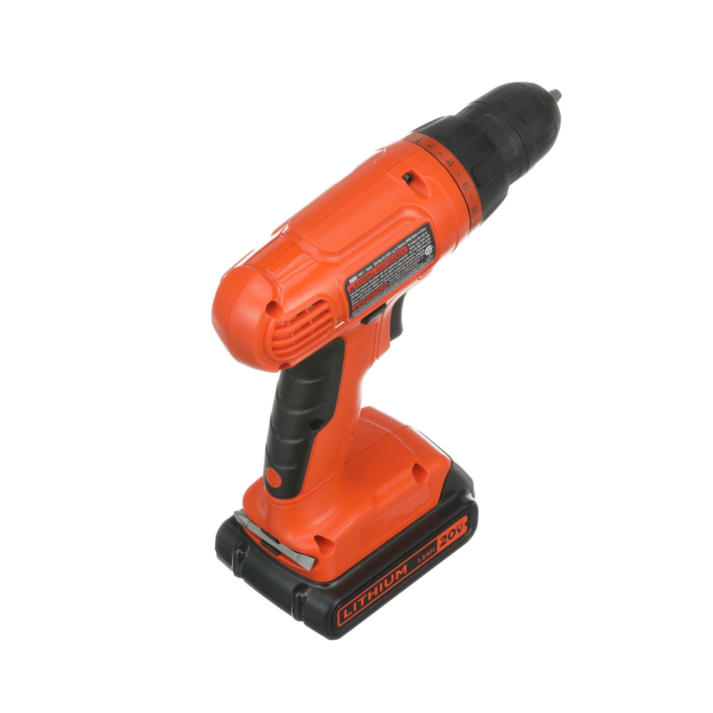POWERCONNECT™ Cordless Drill Driver & 100-Piece Kit, Battery + Charger