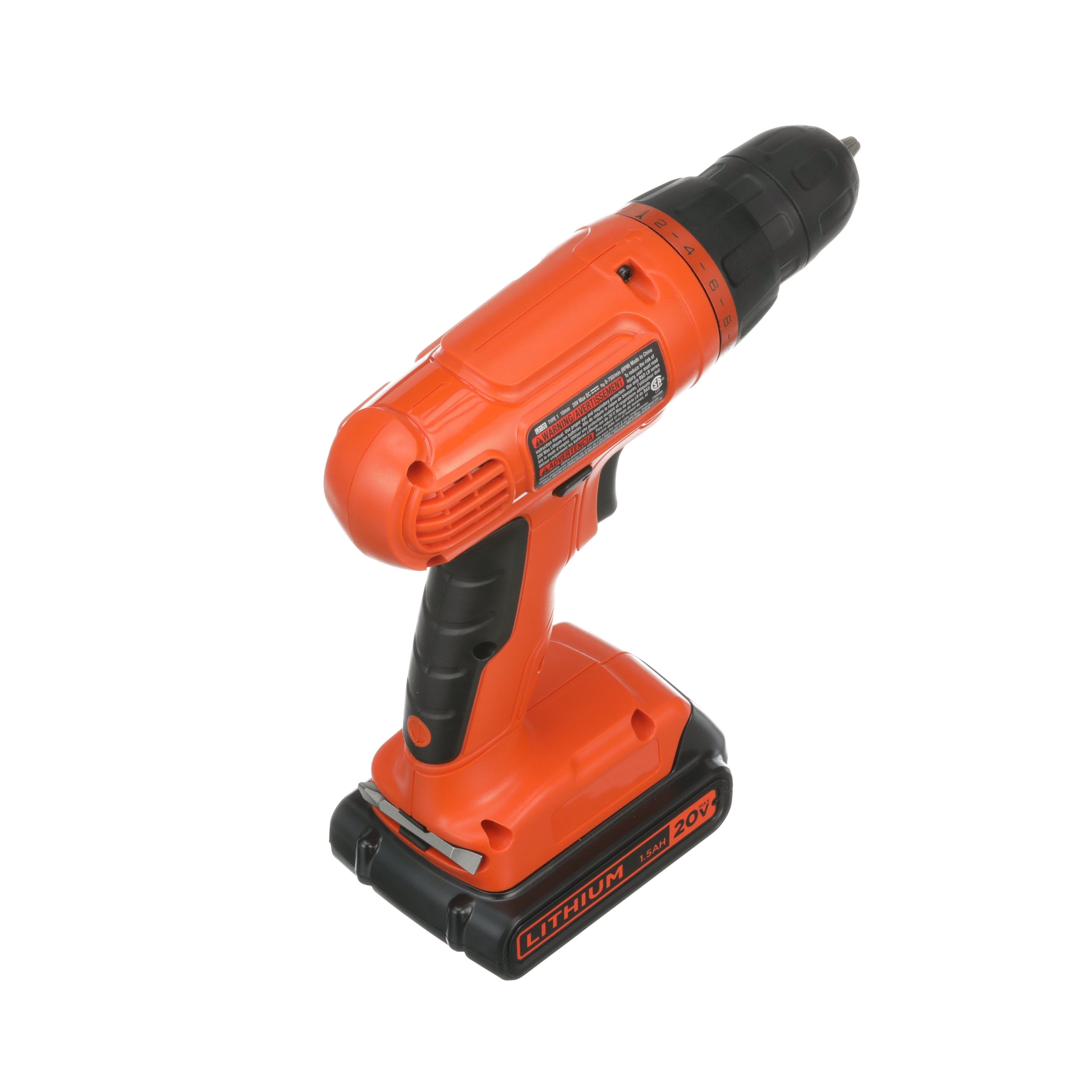 POWERCONNECT™ Cordless Drill Driver & 100-Piece Kit, Battery + Charger