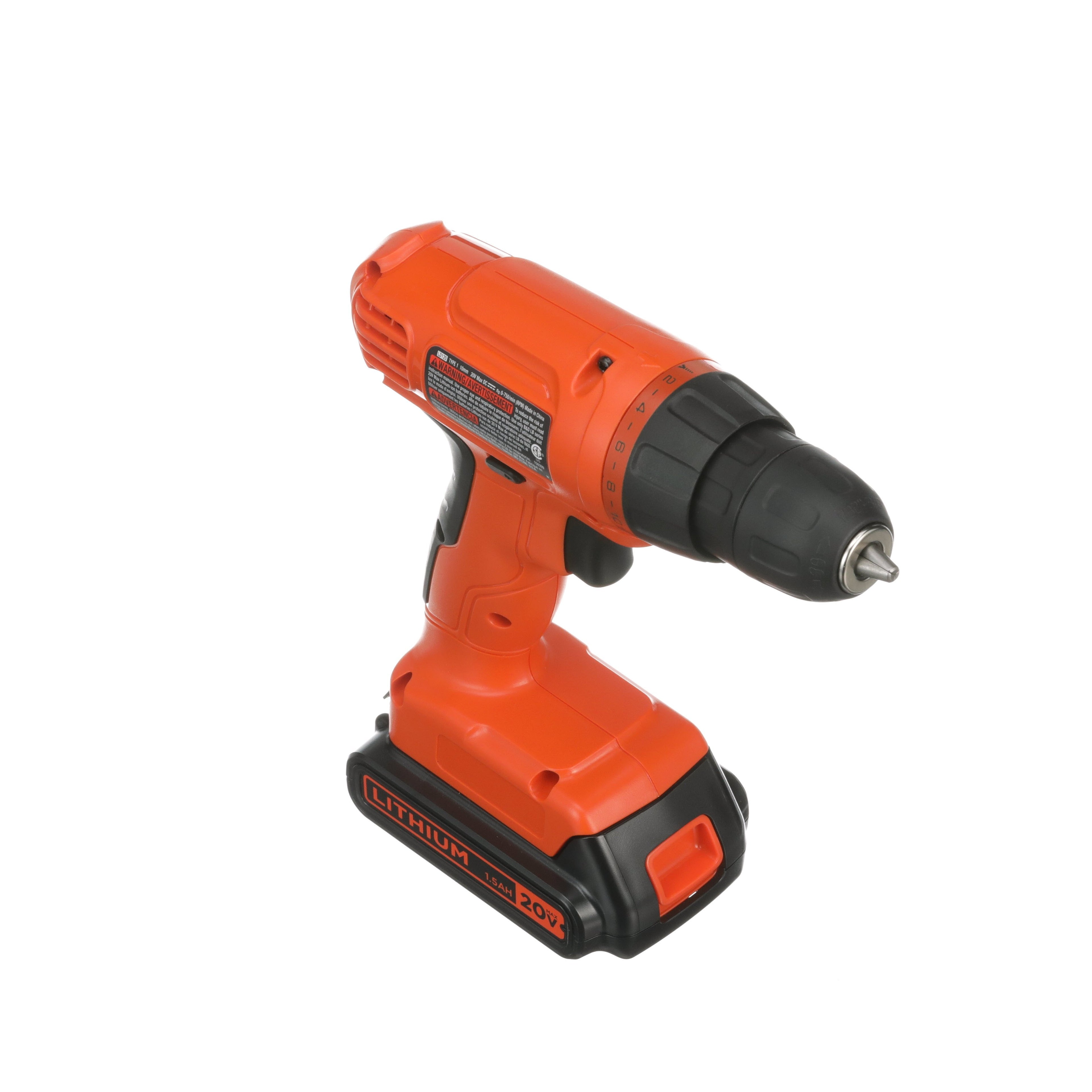 POWERCONNECT™ Cordless Drill Driver & 100-Piece Kit, Battery + Charger