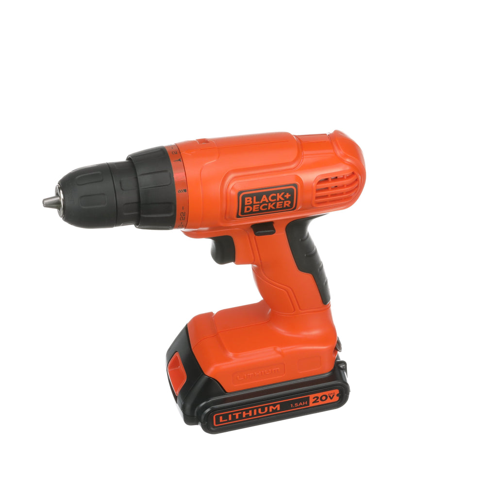 POWERCONNECT™ Cordless Drill Driver & 100-Piece Kit, Battery + Charger