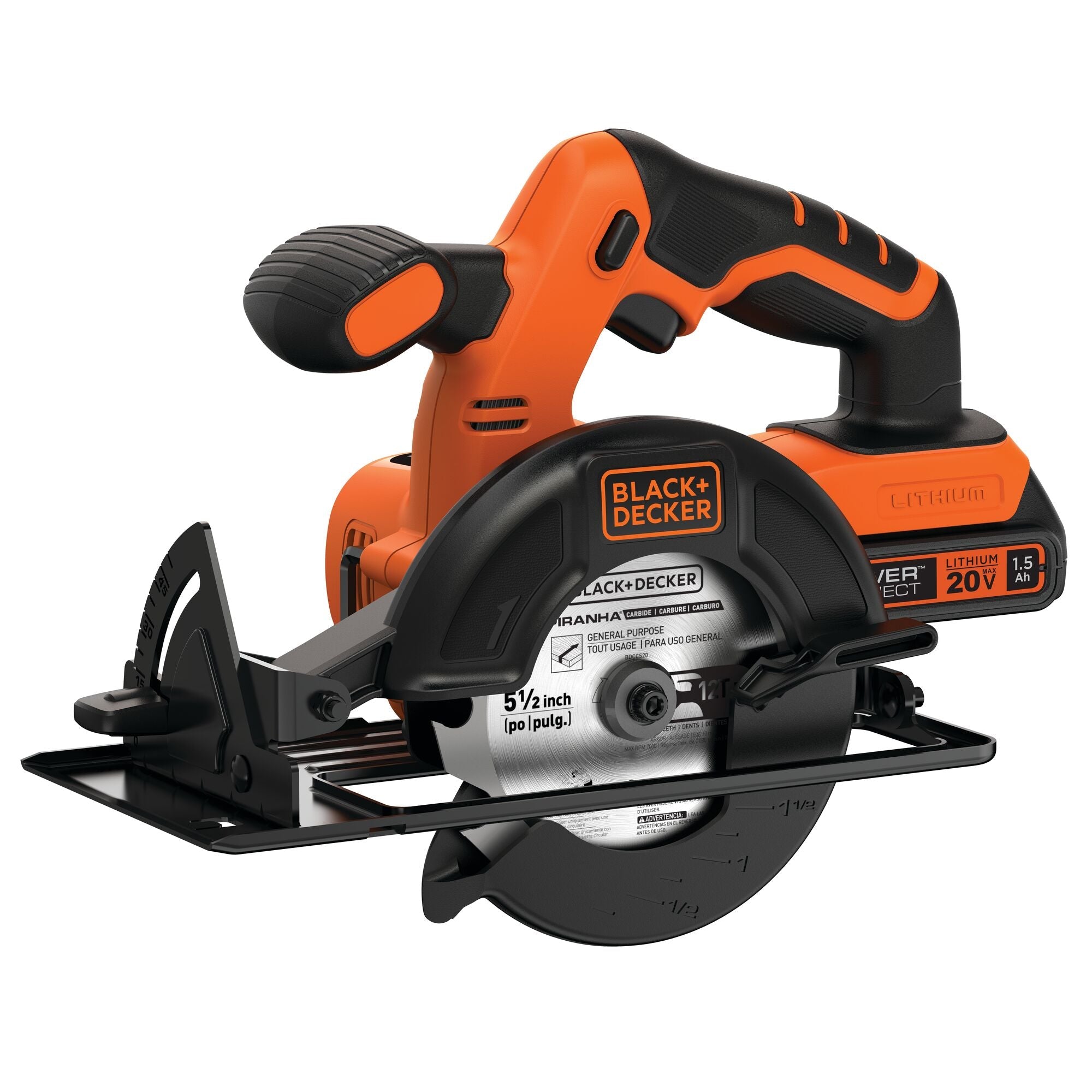 20V MAX* POWERCONNECT™ 5-1/2 Inch Cordless Circular Saw, Battery and Charger Included