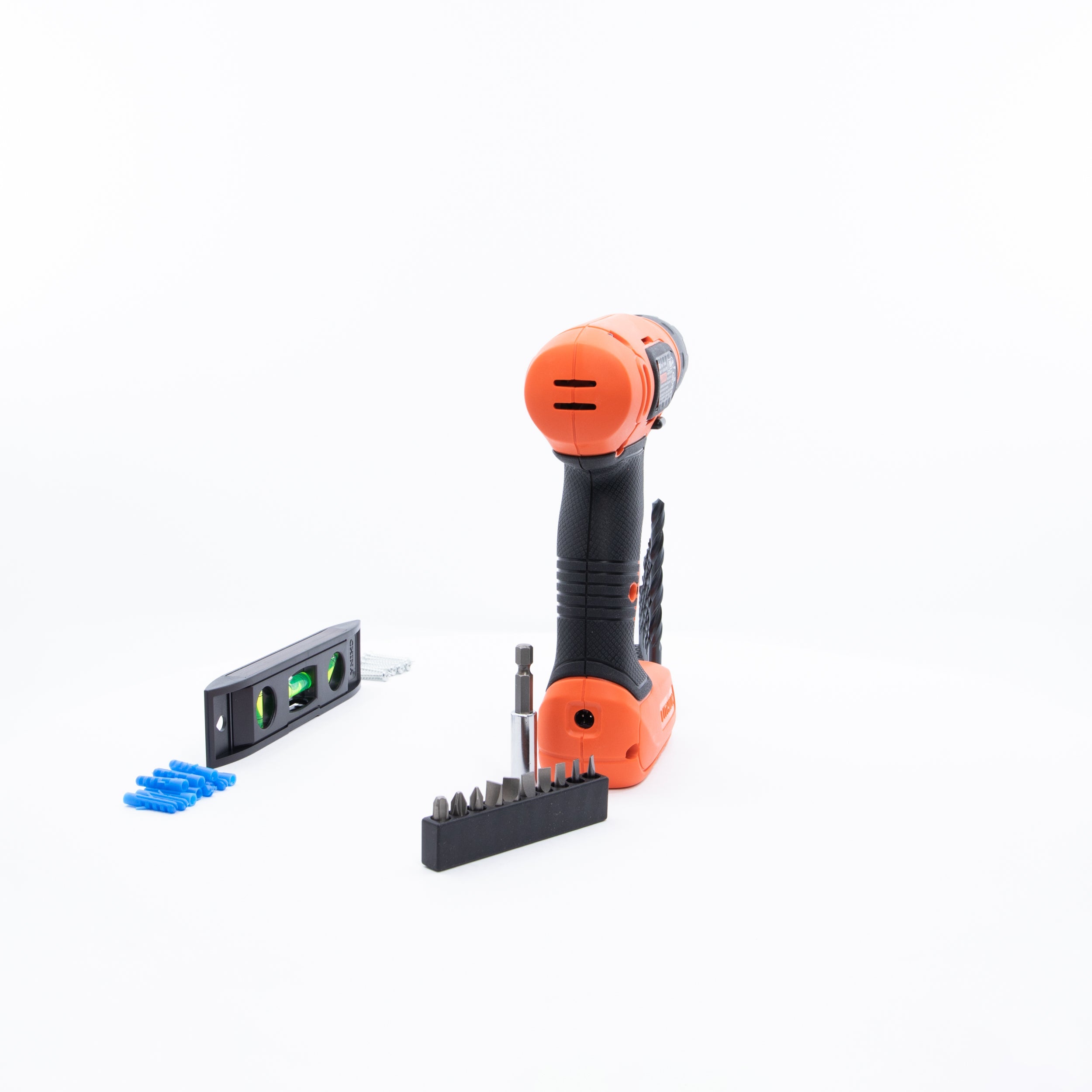8V MAX* Cordless Drill + 43 Pc. Home Decor Project Kit