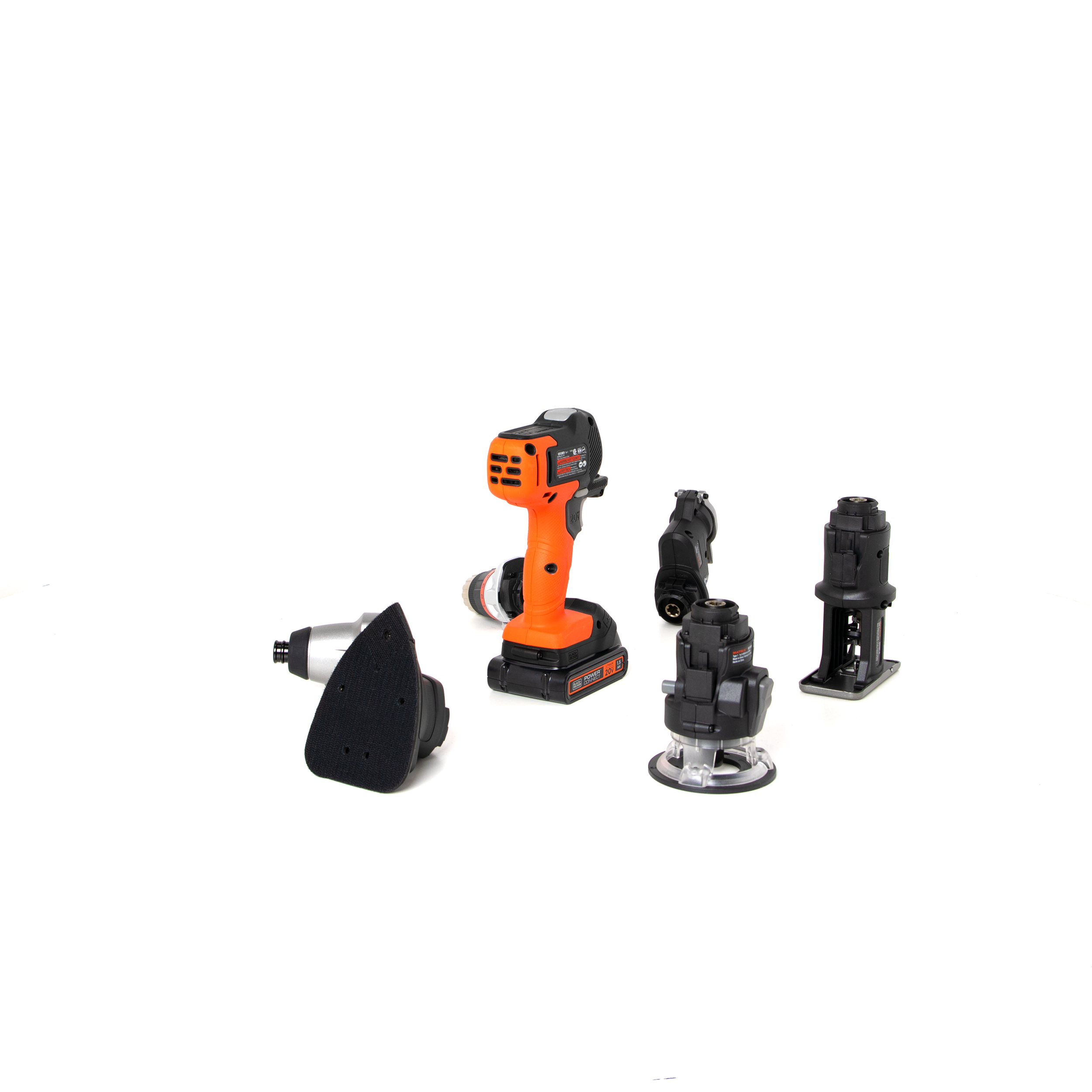 20V MAX* POWERCONNECT™ MATRIX™ Cordless Drill and 6-Piece Power Tool Combo Kit, Battery and Charger Included