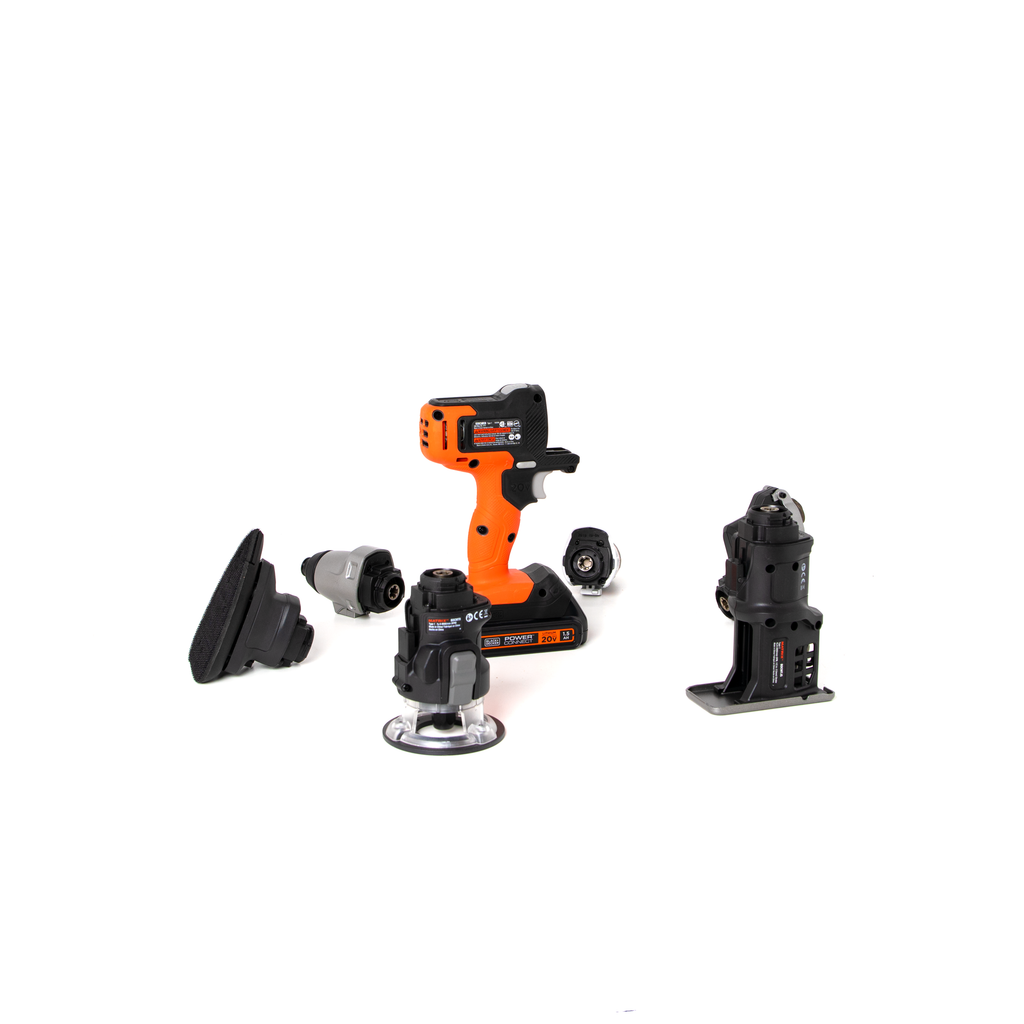 20V MAX* POWERCONNECT™ MATRIX™ Cordless Drill and 6-Piece Power Tool Combo Kit, Battery and Charger Included