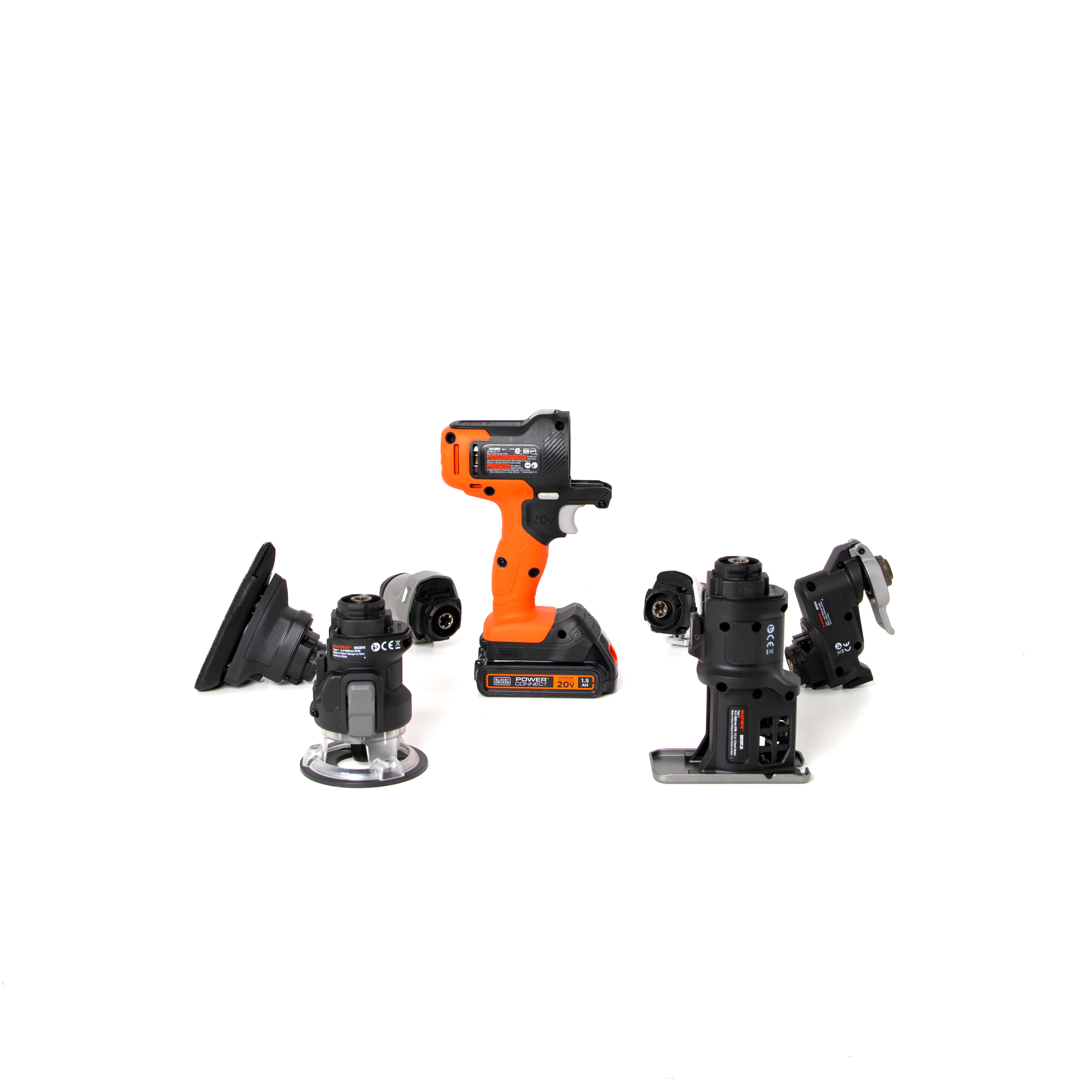 20V MAX* POWERCONNECT™ MATRIX™ Cordless Drill and 6-Piece Power Tool Combo Kit, Battery and Charger Included