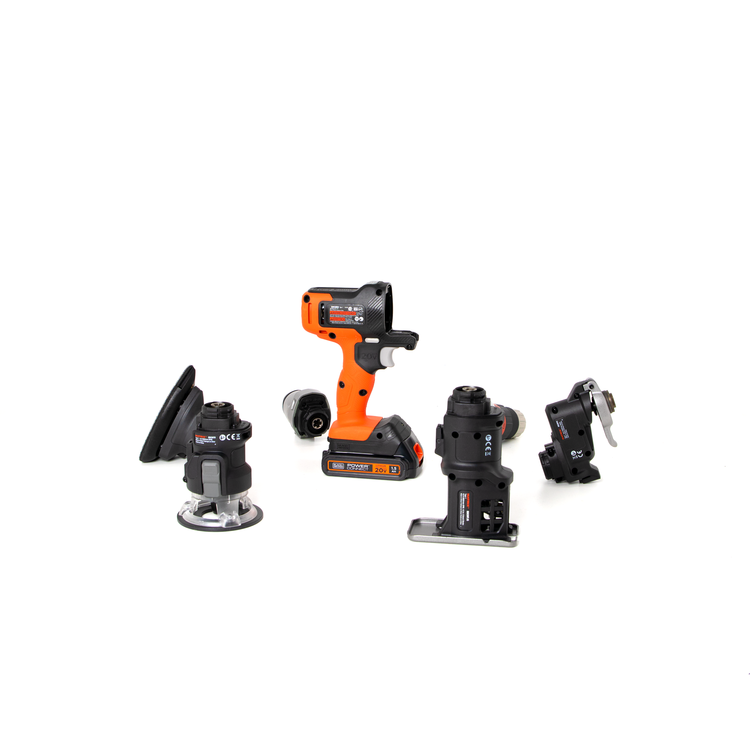 20V MAX* POWERCONNECT™ MATRIX™ Cordless Drill and 6-Piece Power Tool Combo Kit, Battery and Charger Included