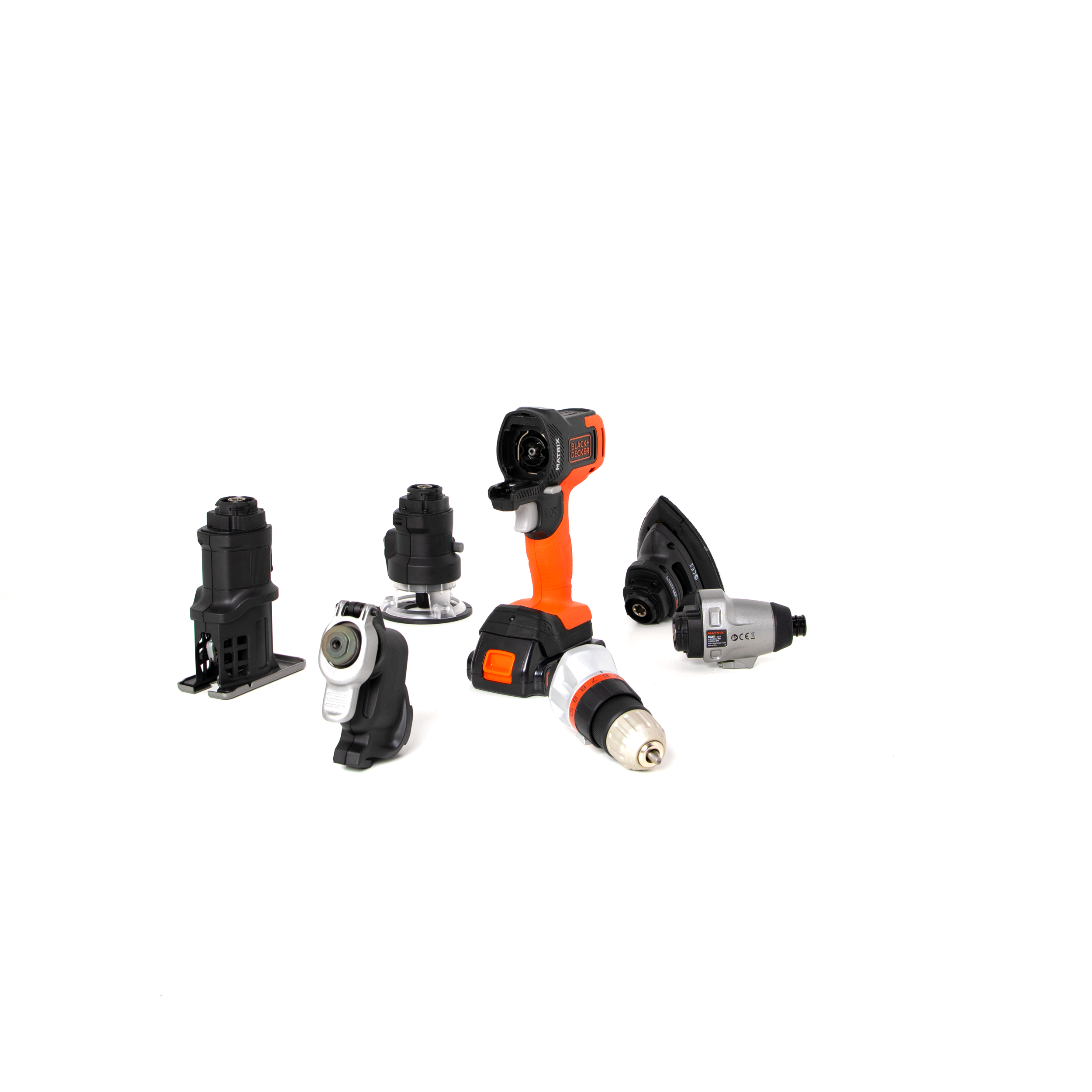 20V MAX* POWERCONNECT™ MATRIX™ Cordless Drill and 6-Piece Power Tool Combo Kit, Battery and Charger Included