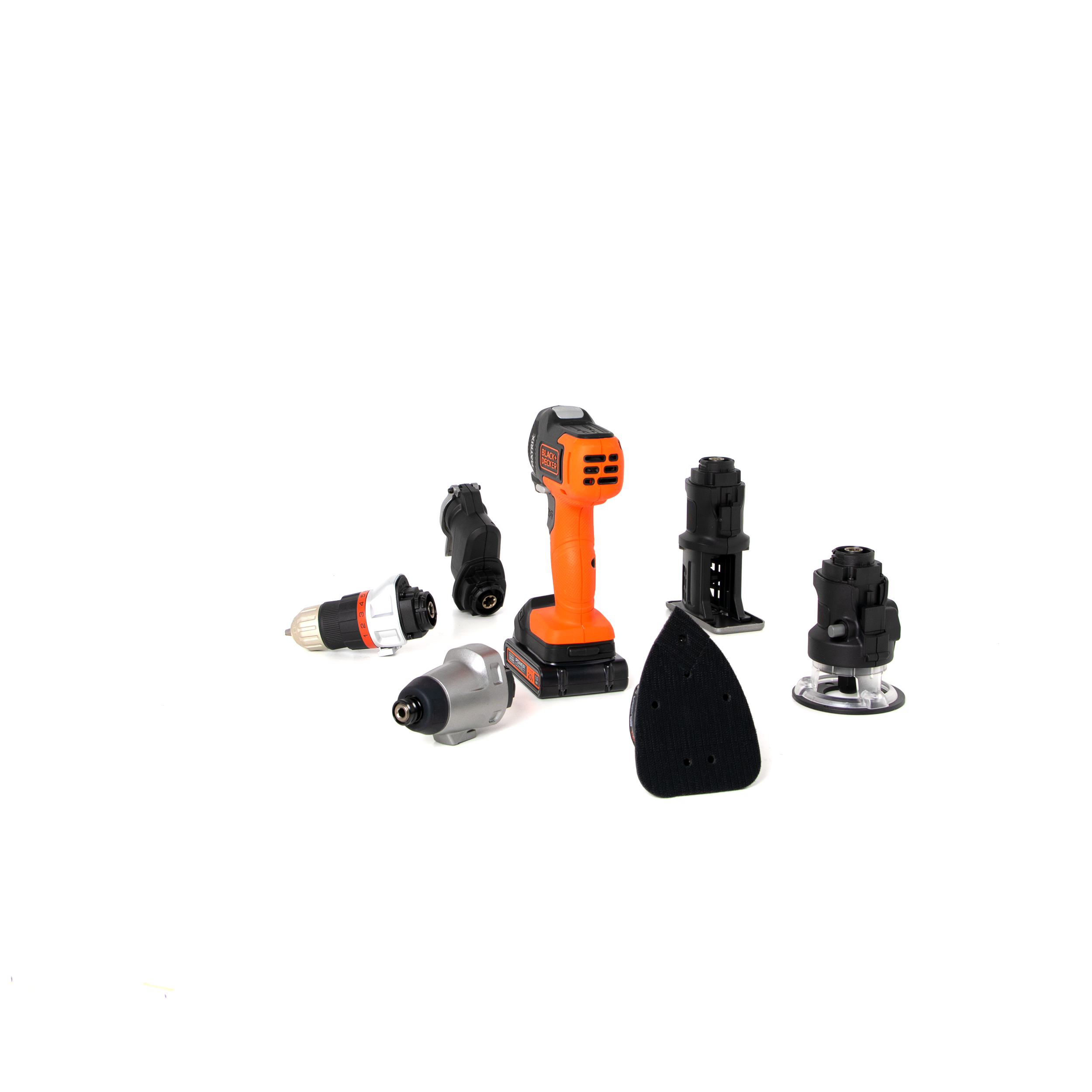 20V MAX* POWERCONNECT™ MATRIX™ Cordless Drill and 6-Piece Power Tool Combo Kit, Battery and Charger Included