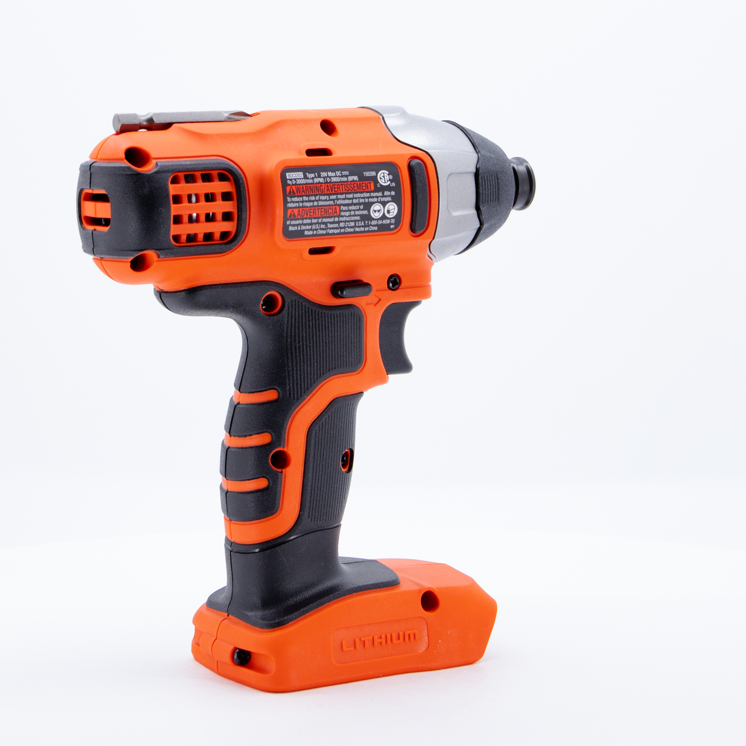 20V MAX* POWERCONNECT™ Cordless Impact Driver, Battery and Charger Not Included