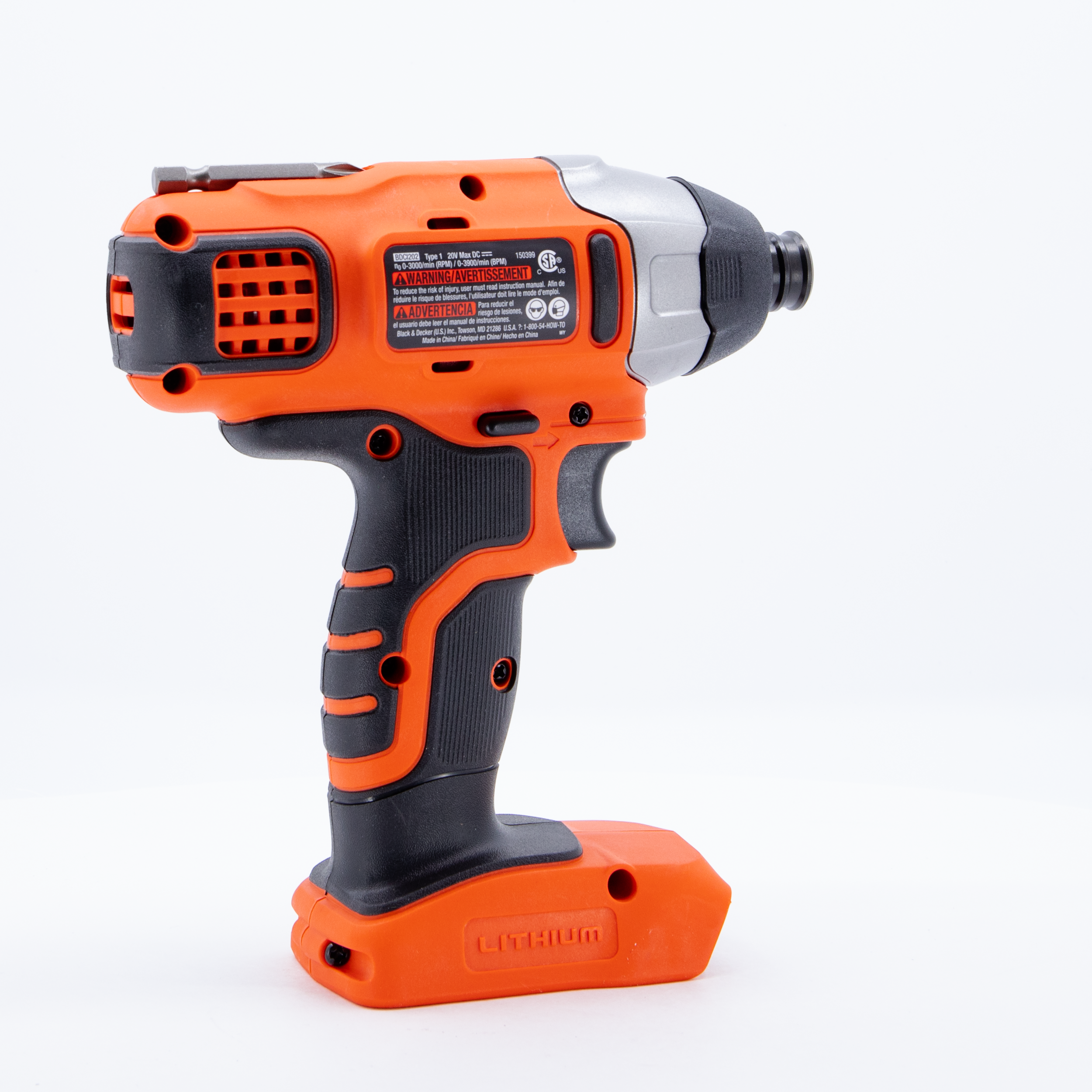 20V MAX* POWERCONNECT™ Cordless Impact Driver, Battery and Charger Not Included