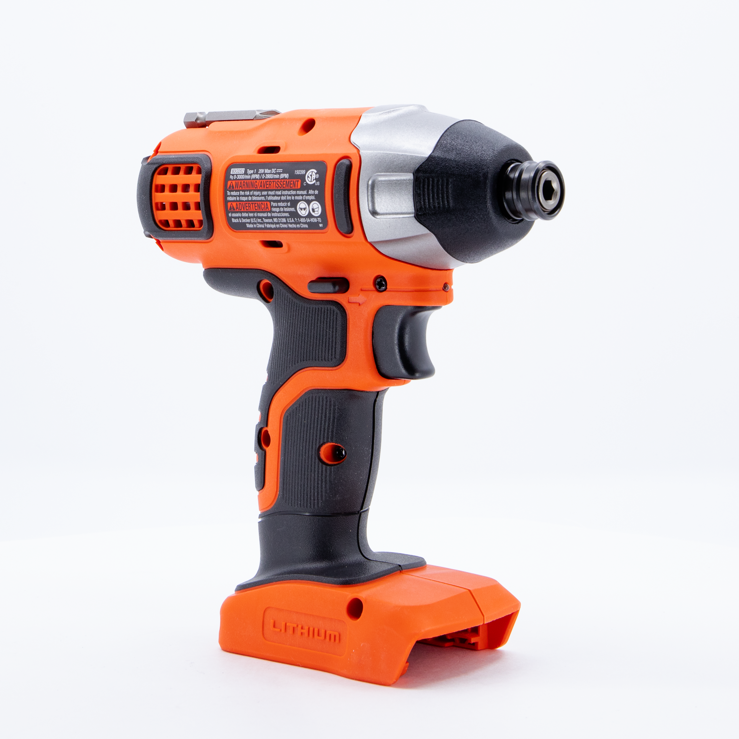 20V MAX* POWERCONNECT™ Cordless Impact Driver, Battery and Charger Not Included