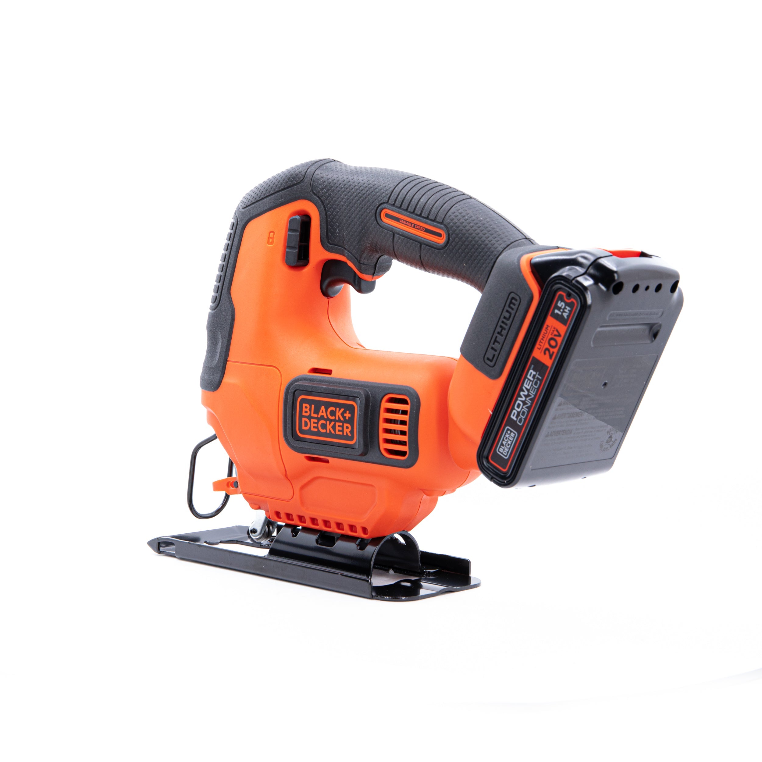 20V MAX* POWERCONNECT™ Cordless Variable Speed Jigsaw, Battery and Charger Included
