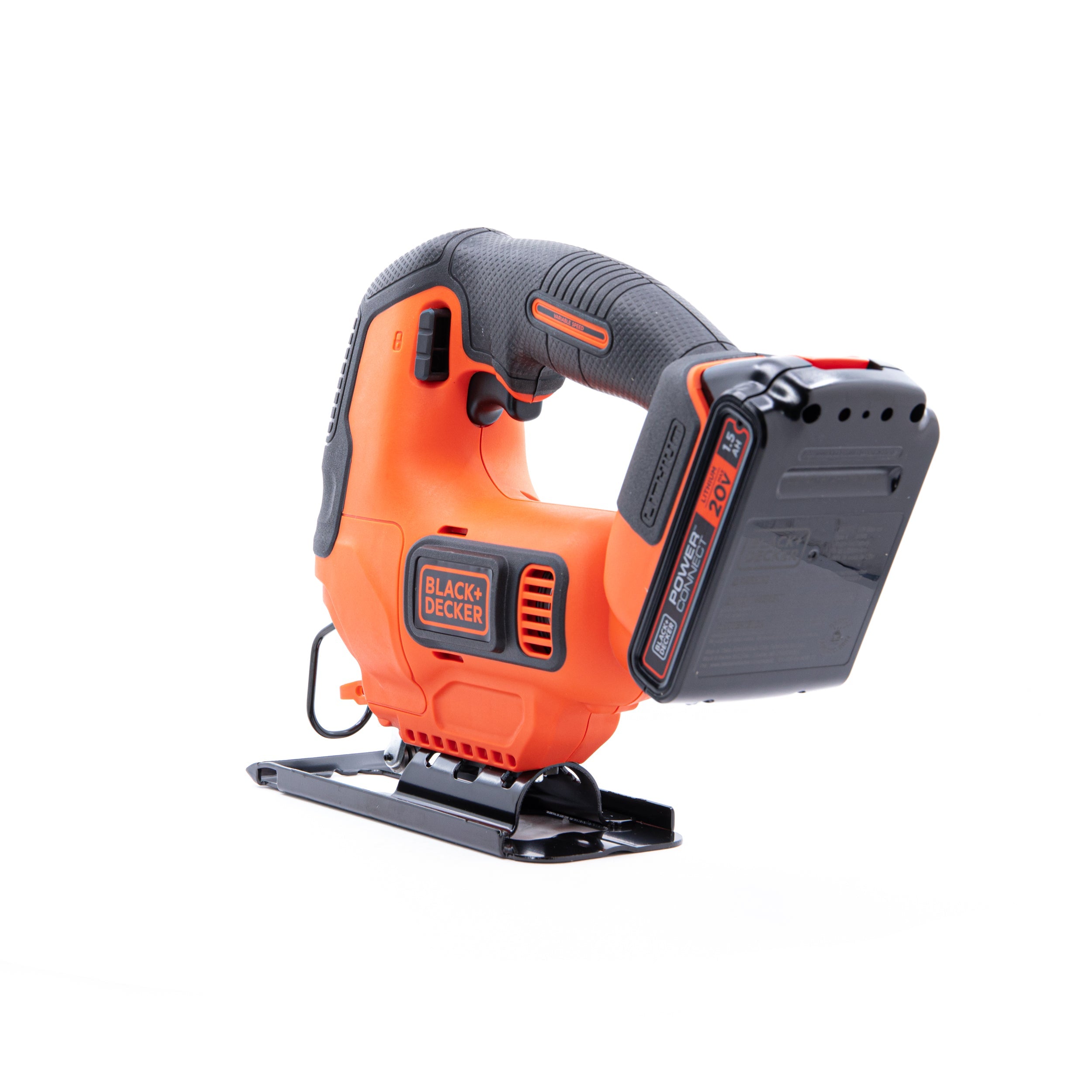 20V MAX* POWERCONNECT™ Cordless Variable Speed Jigsaw, Battery and Charger Included