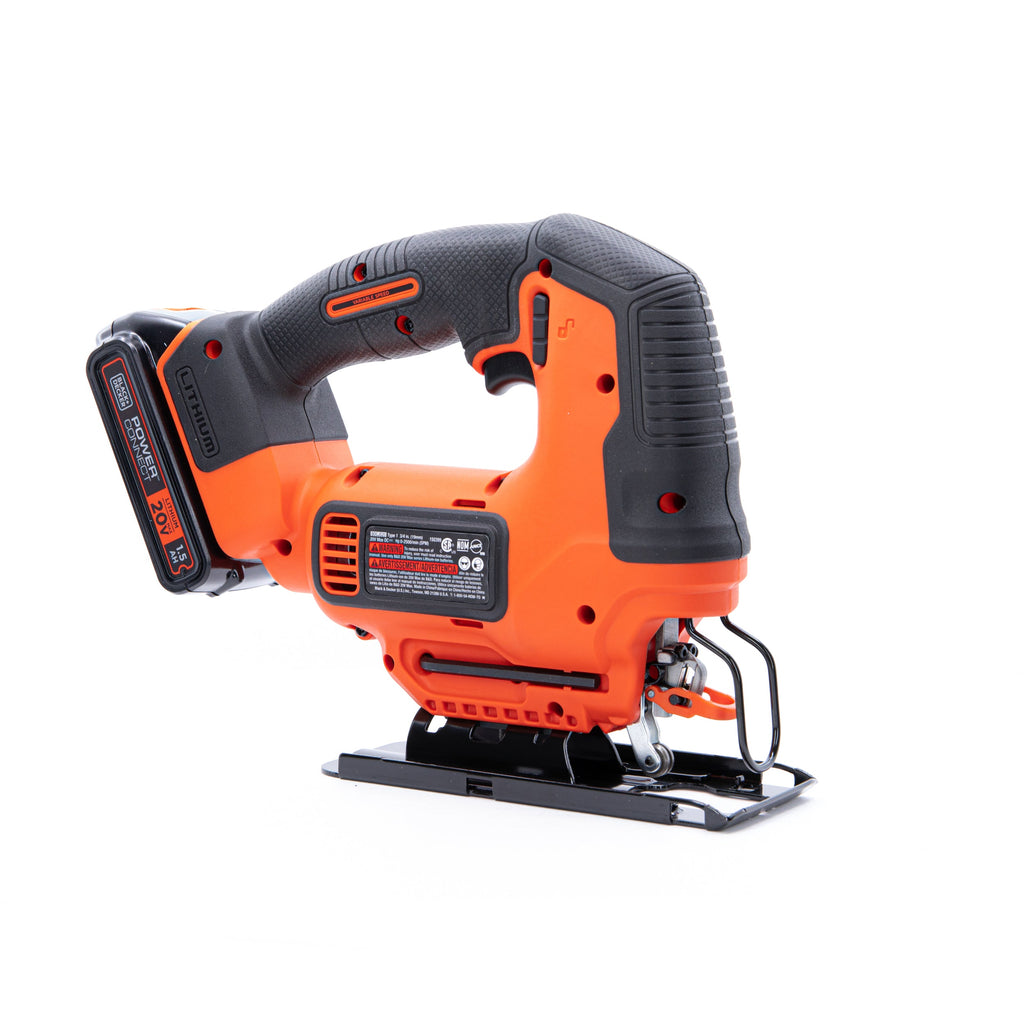 20V MAX* POWERCONNECT™ Cordless Variable Speed Jigsaw, Battery and Charger Included