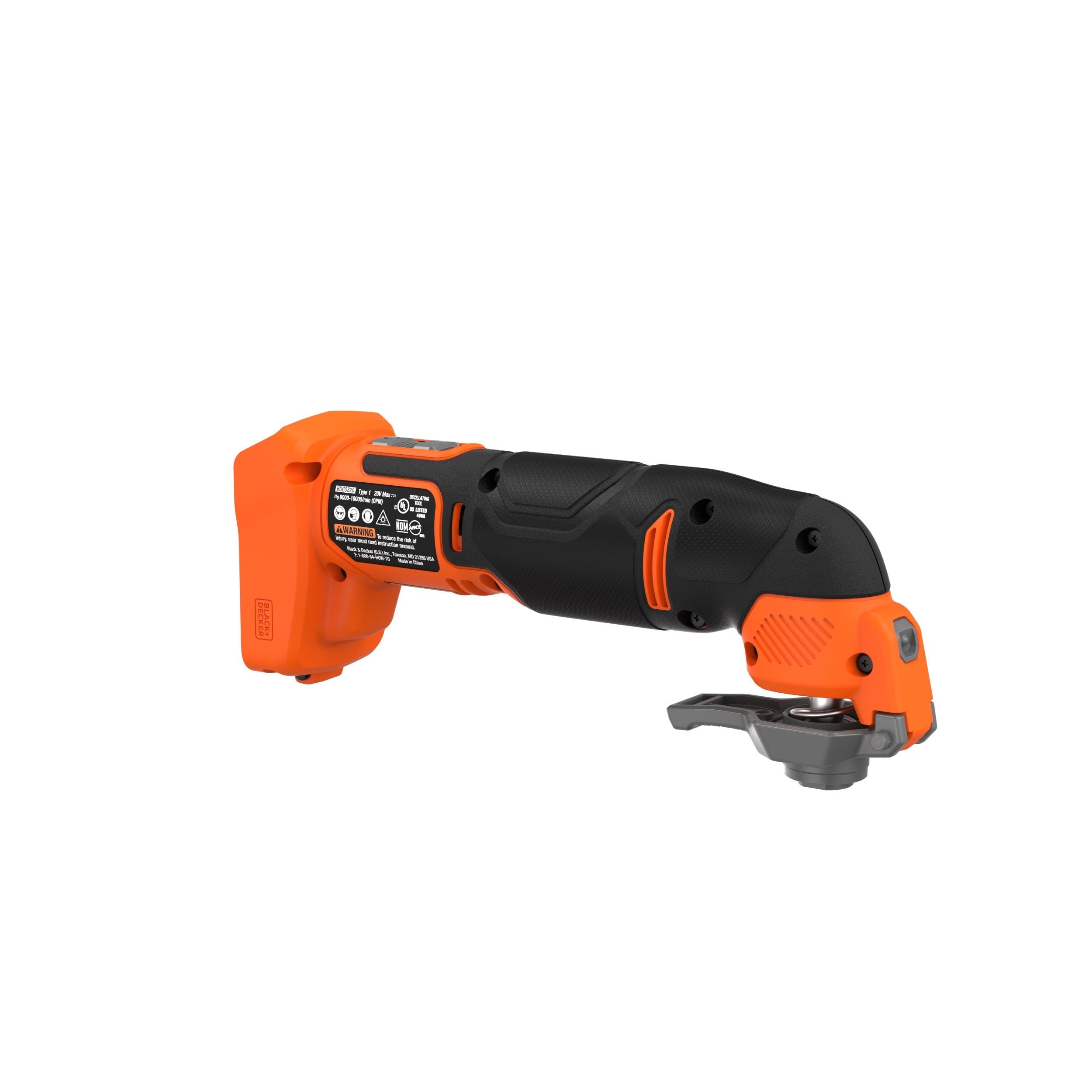 20V MAX* POWERCONNECT™ Cordless Oscillating Multi-Tool, Battery and Charger Not Included