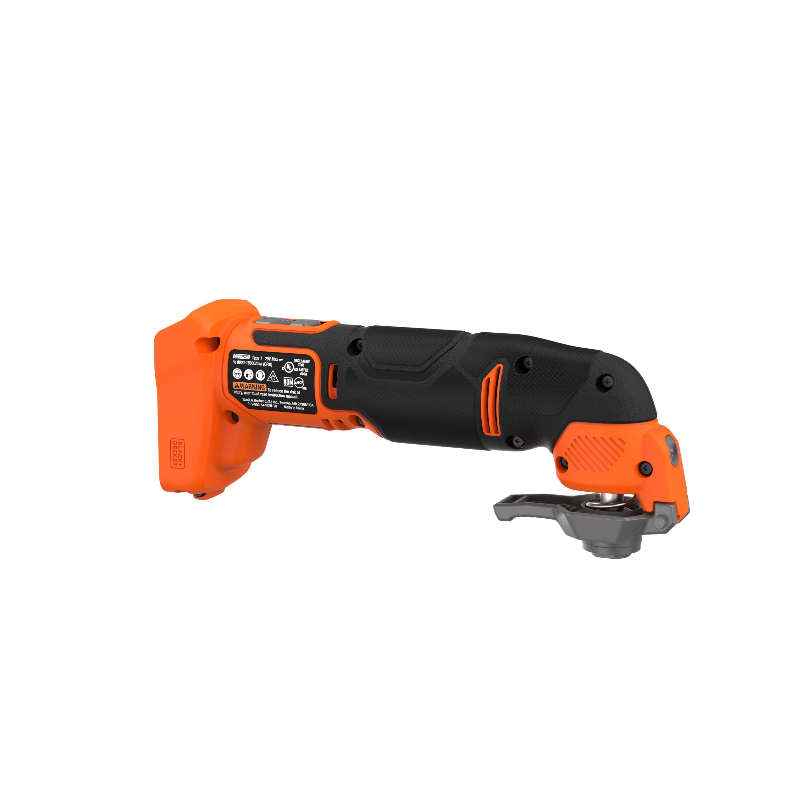 20V MAX* POWERCONNECT™ Cordless Oscillating Multi-Tool, Battery and Charger Not Included