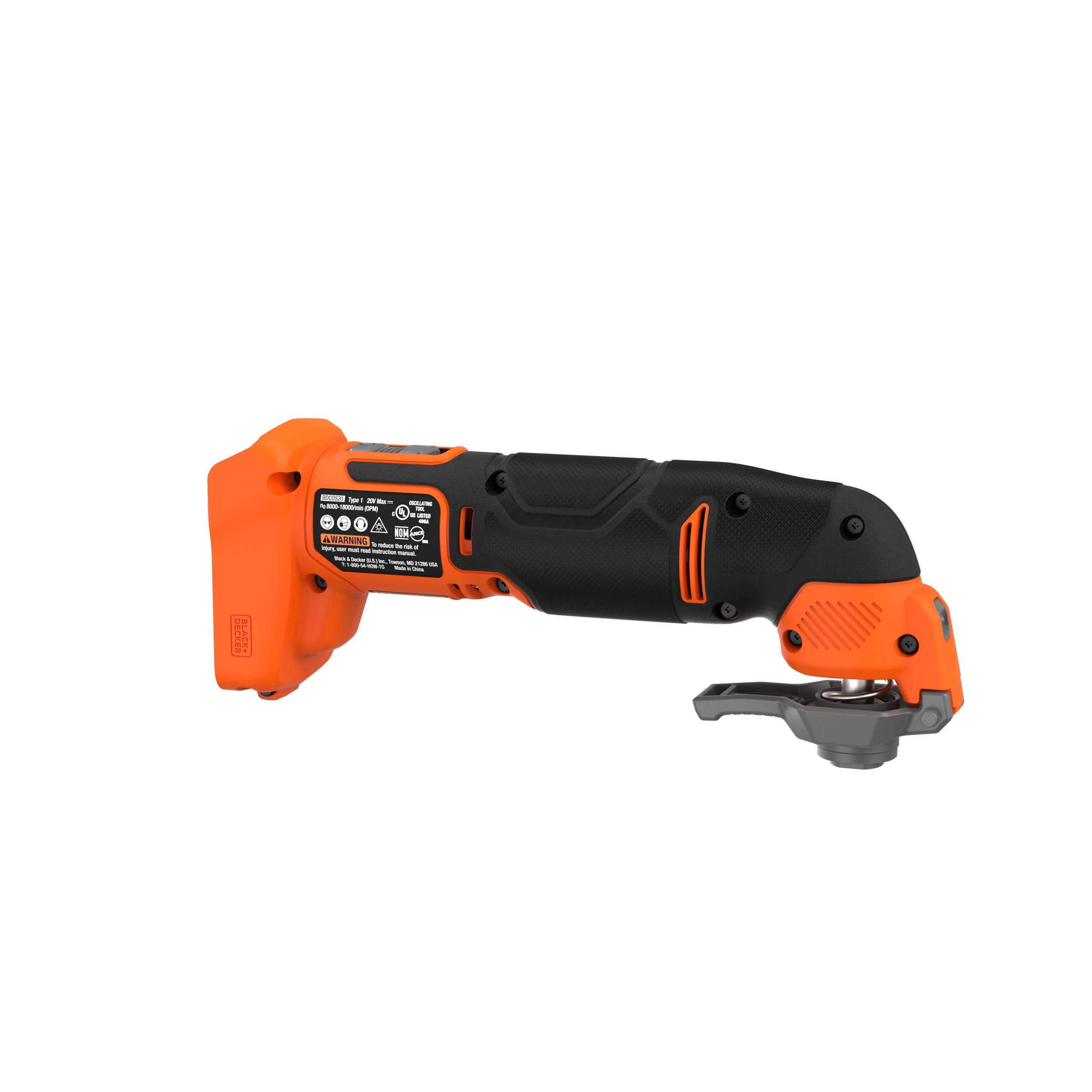 20V MAX* POWERCONNECT™ Cordless Oscillating Multi-Tool, Battery and Charger Not Included