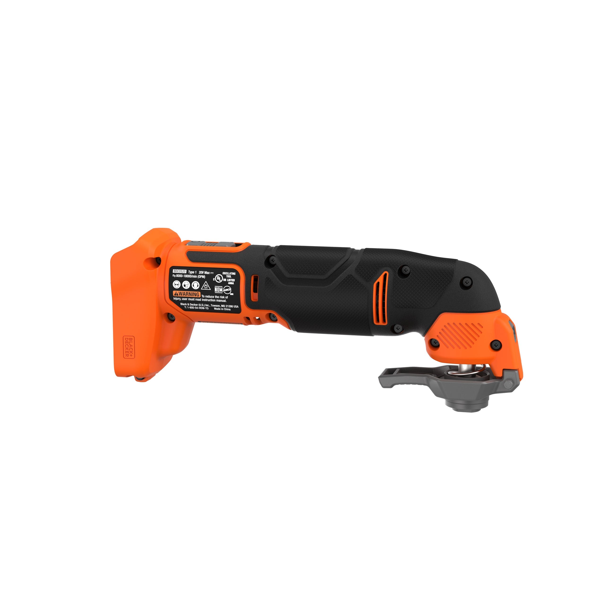 20V MAX* POWERCONNECT™ Cordless Oscillating Multi-Tool, Battery and Charger Not Included