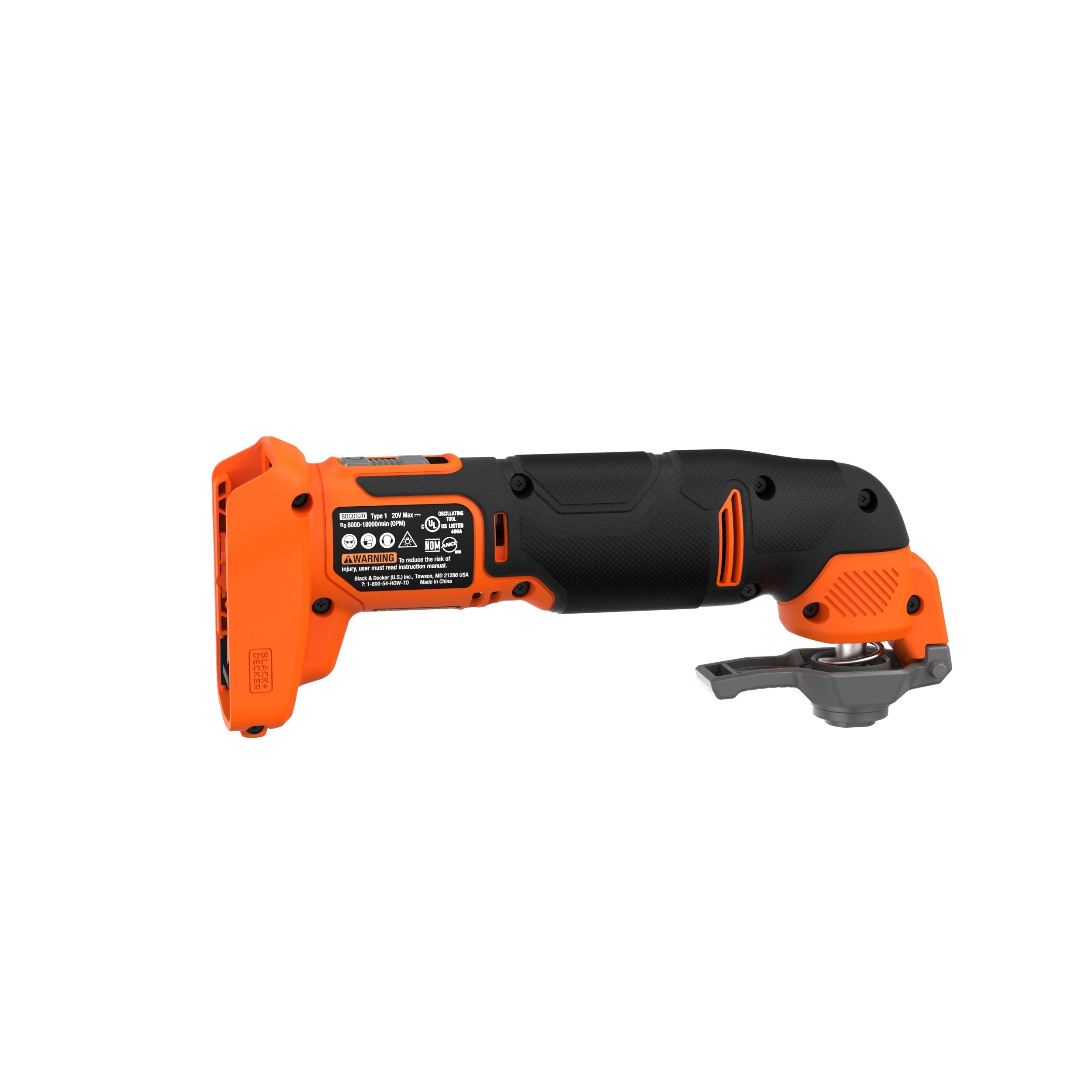 20V MAX* POWERCONNECT™ Cordless Oscillating Multi-Tool, Battery and Charger Not Included
