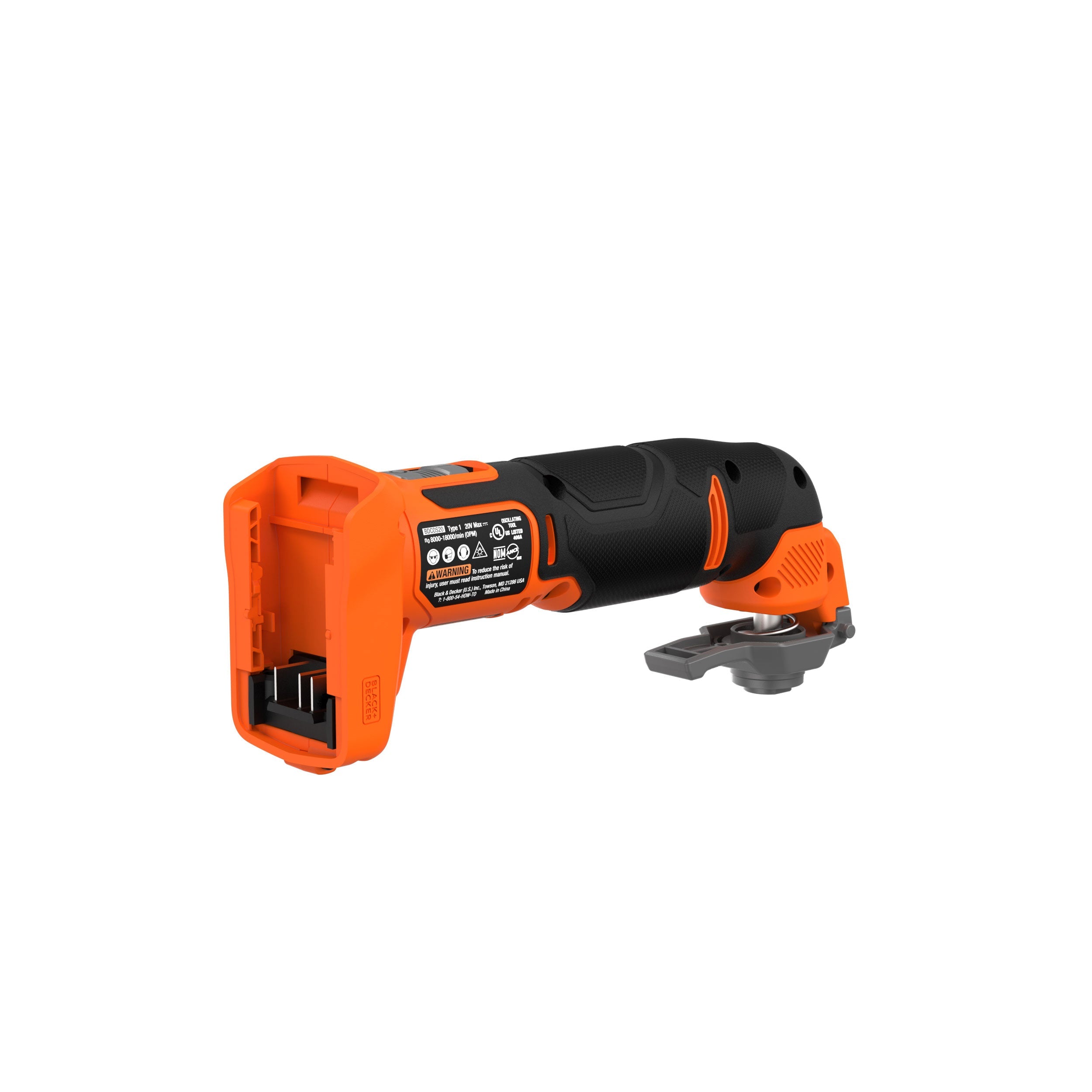 20V MAX* POWERCONNECT™ Cordless Oscillating Multi-Tool, Battery and Charger Not Included