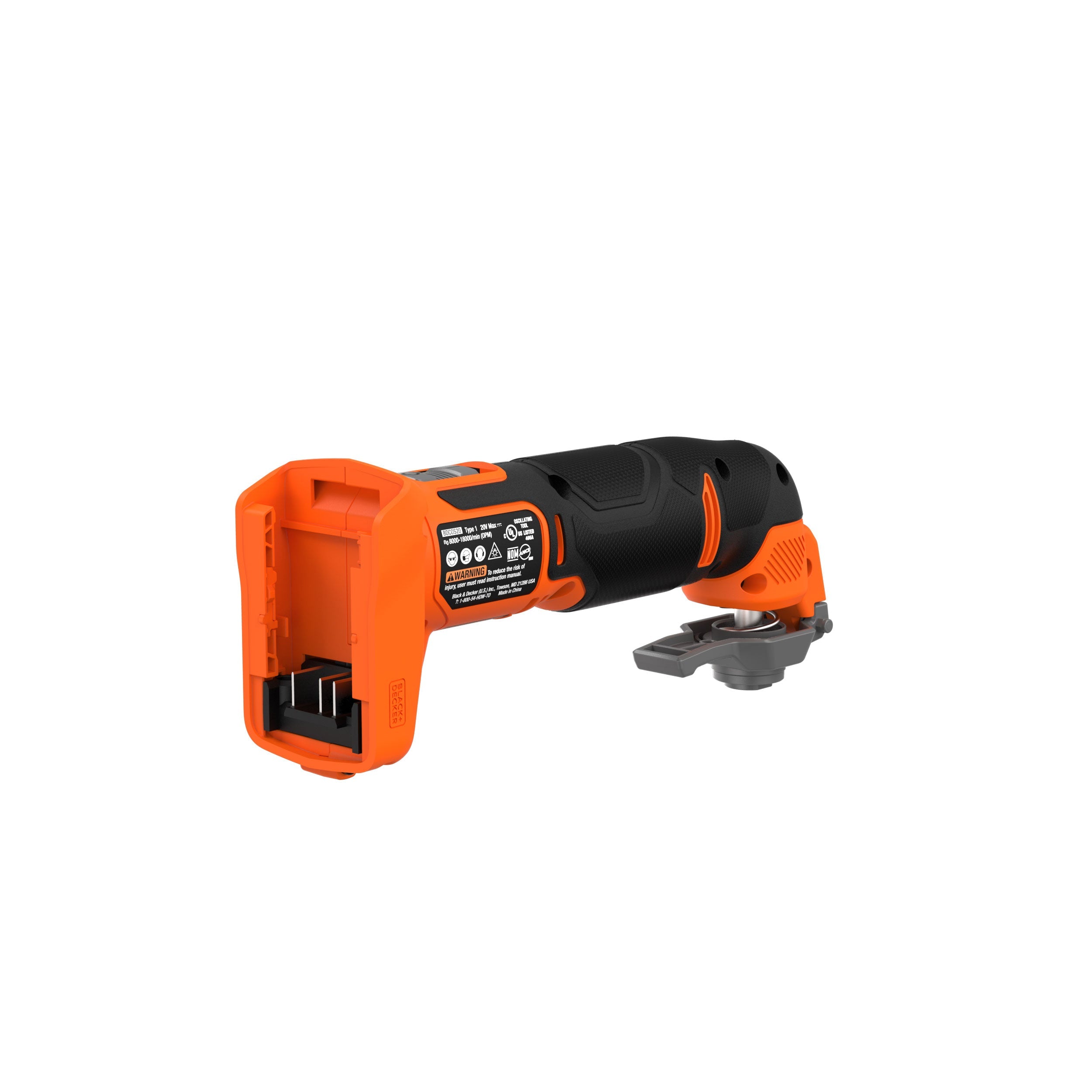20V MAX* POWERCONNECT™ Cordless Oscillating Multi-Tool, Battery and Charger Not Included