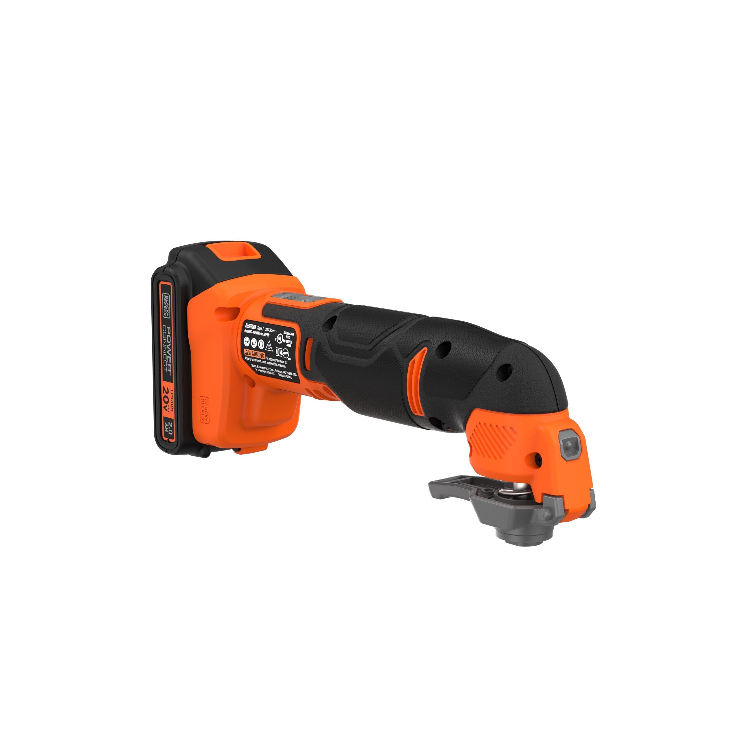 20V MAX* POWERCONNECT™ Cordless Oscillating Multi-Tool, Battery and Charger Included