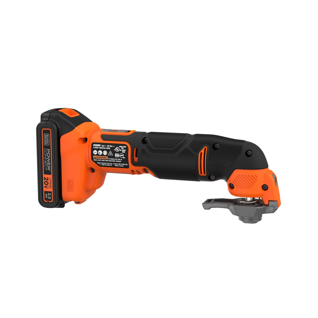 20V MAX* POWERCONNECT™ Cordless Oscillating Multi-Tool, Battery and Charger Included
