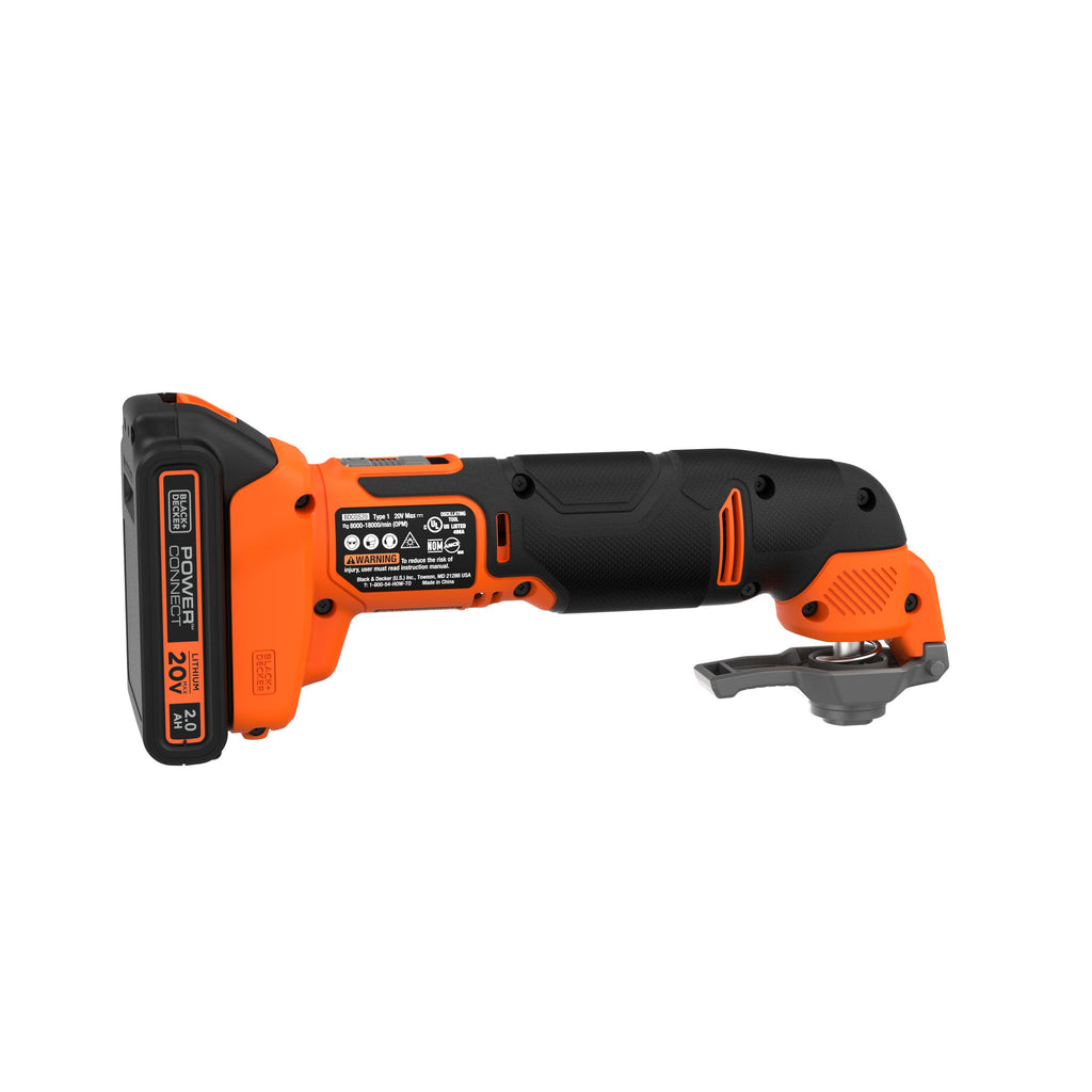 20V MAX* POWERCONNECT™ Cordless Oscillating Multi-Tool, Battery and Charger Included