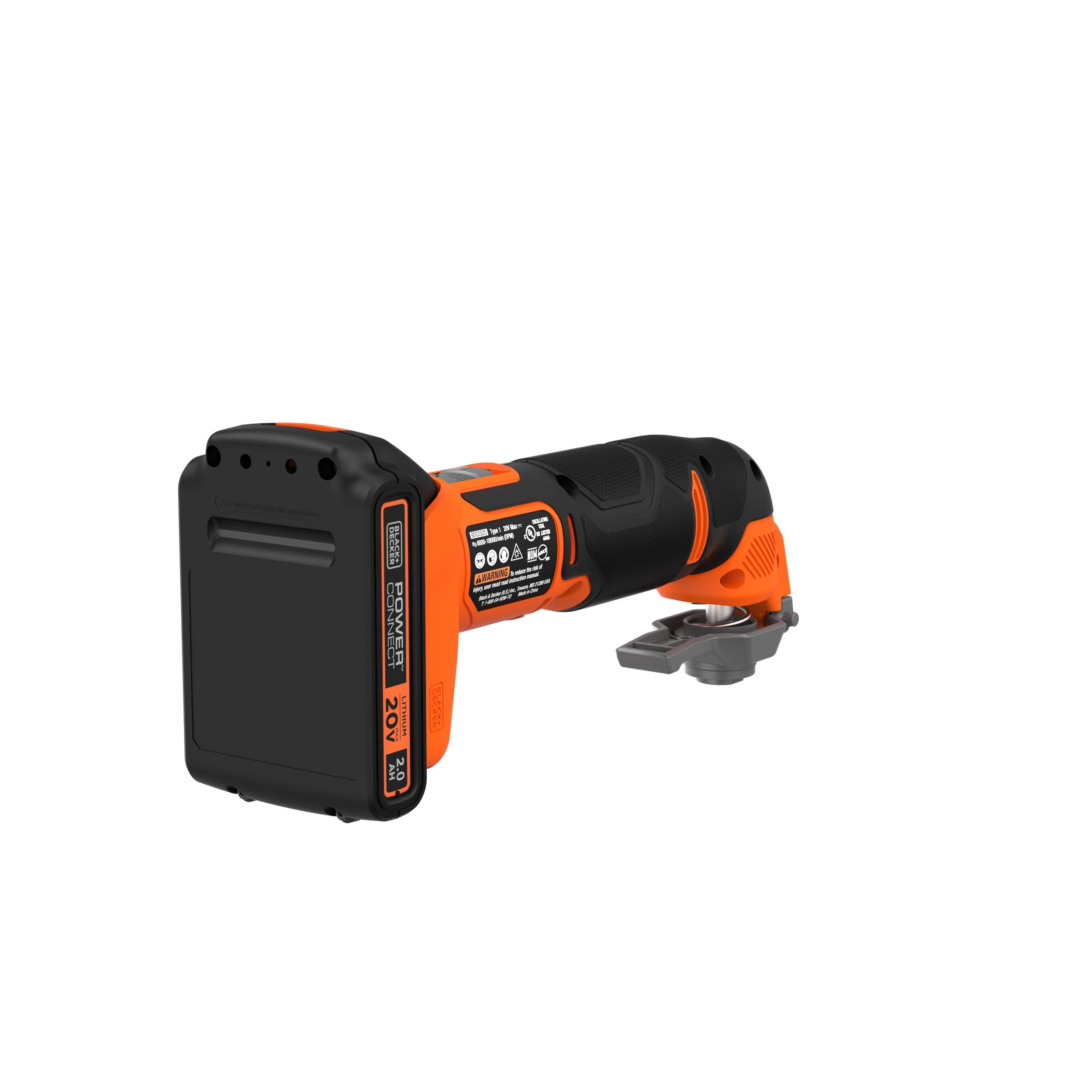 20V MAX* POWERCONNECT™ Cordless Oscillating Multi-Tool, Battery and Charger Included