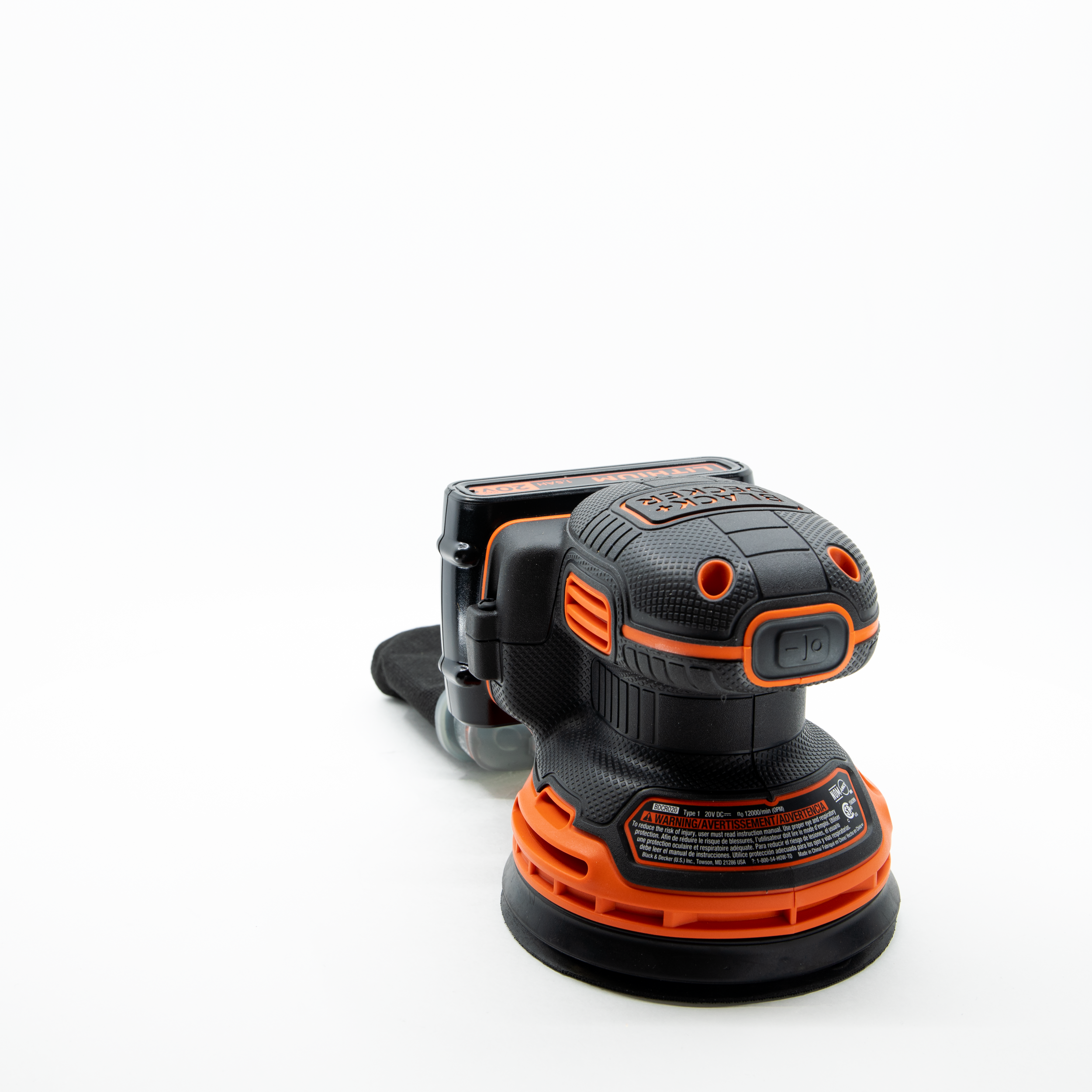 20V MAX* POWERCONNECT™ Cordless Random Orbital Sander, Battery and Charger Included
