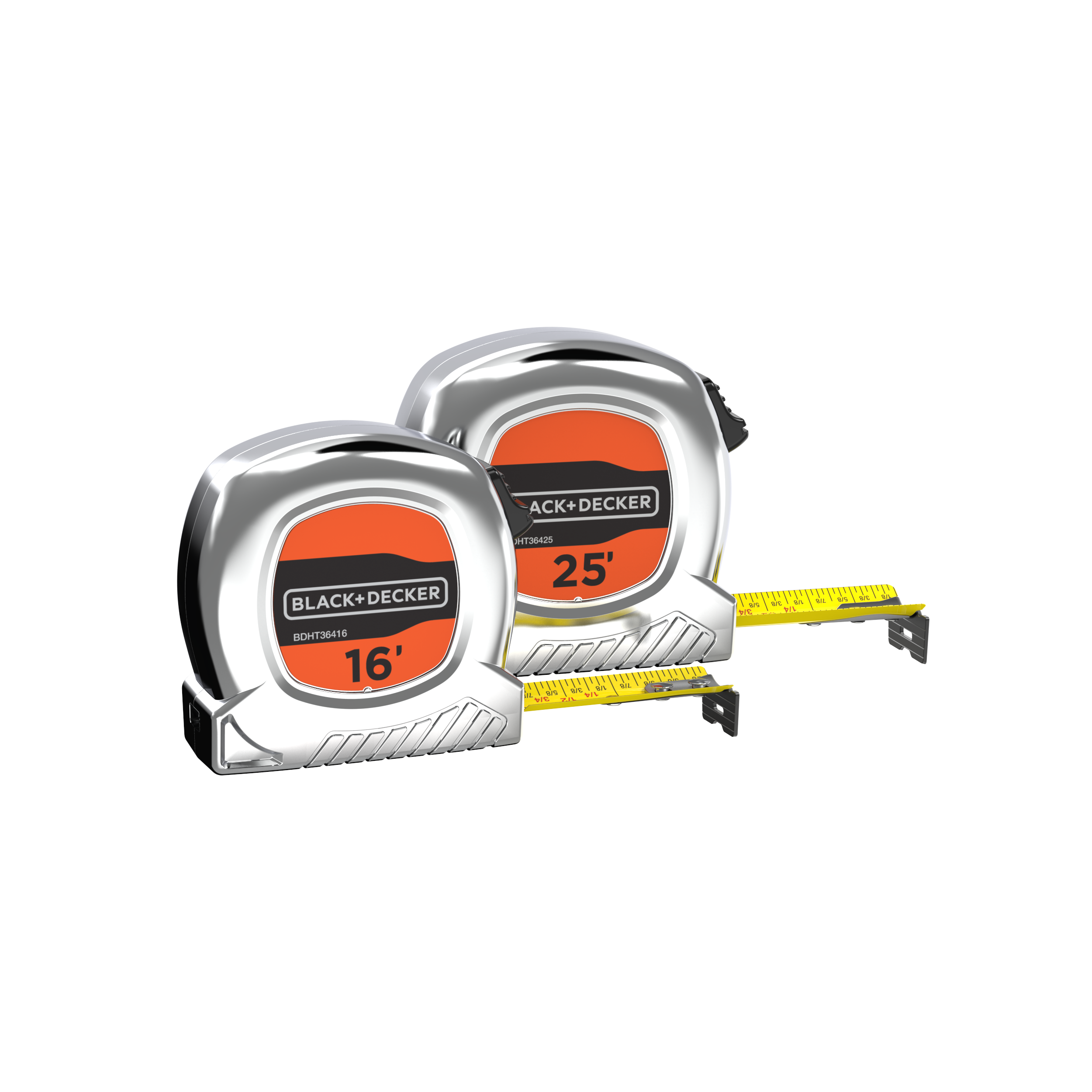 Tape Measure Bundle, 25-Foot & 16-Foot